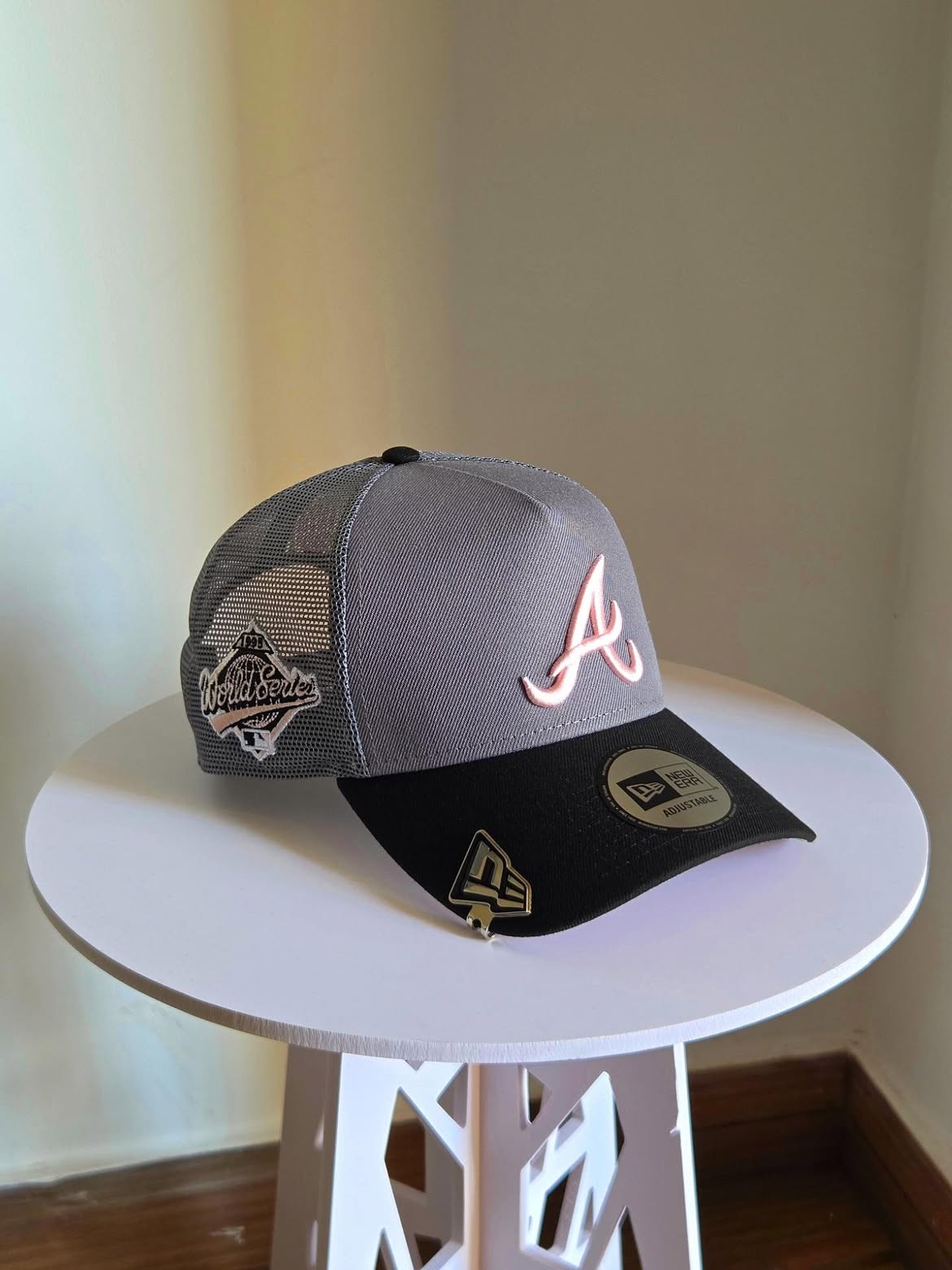 New Era Atlanta Braves World Series 1995 trucker correa tela
