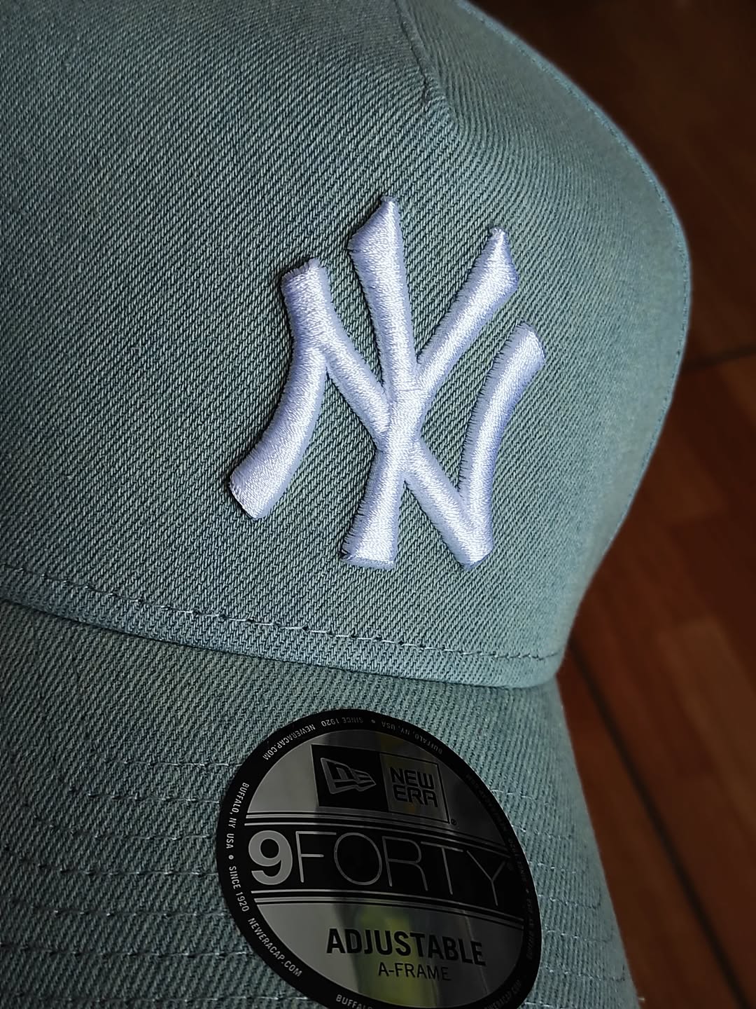 Gorra New York Yankees 'Denim White' 9FORTY A-Frame Snapback