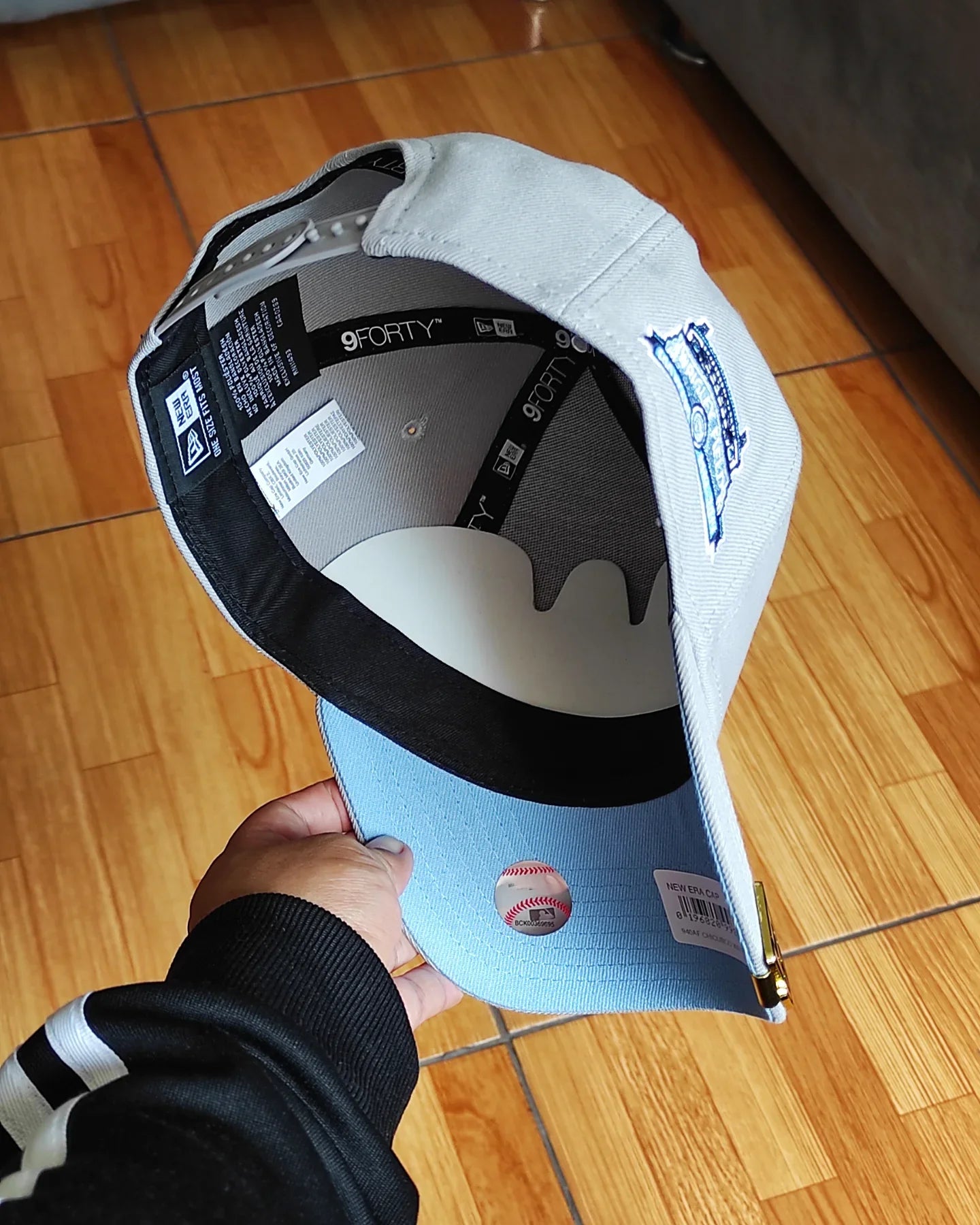 New Era Chicago Cubs 100 Aniversario Gris Helado 9FORTY A-FRAME