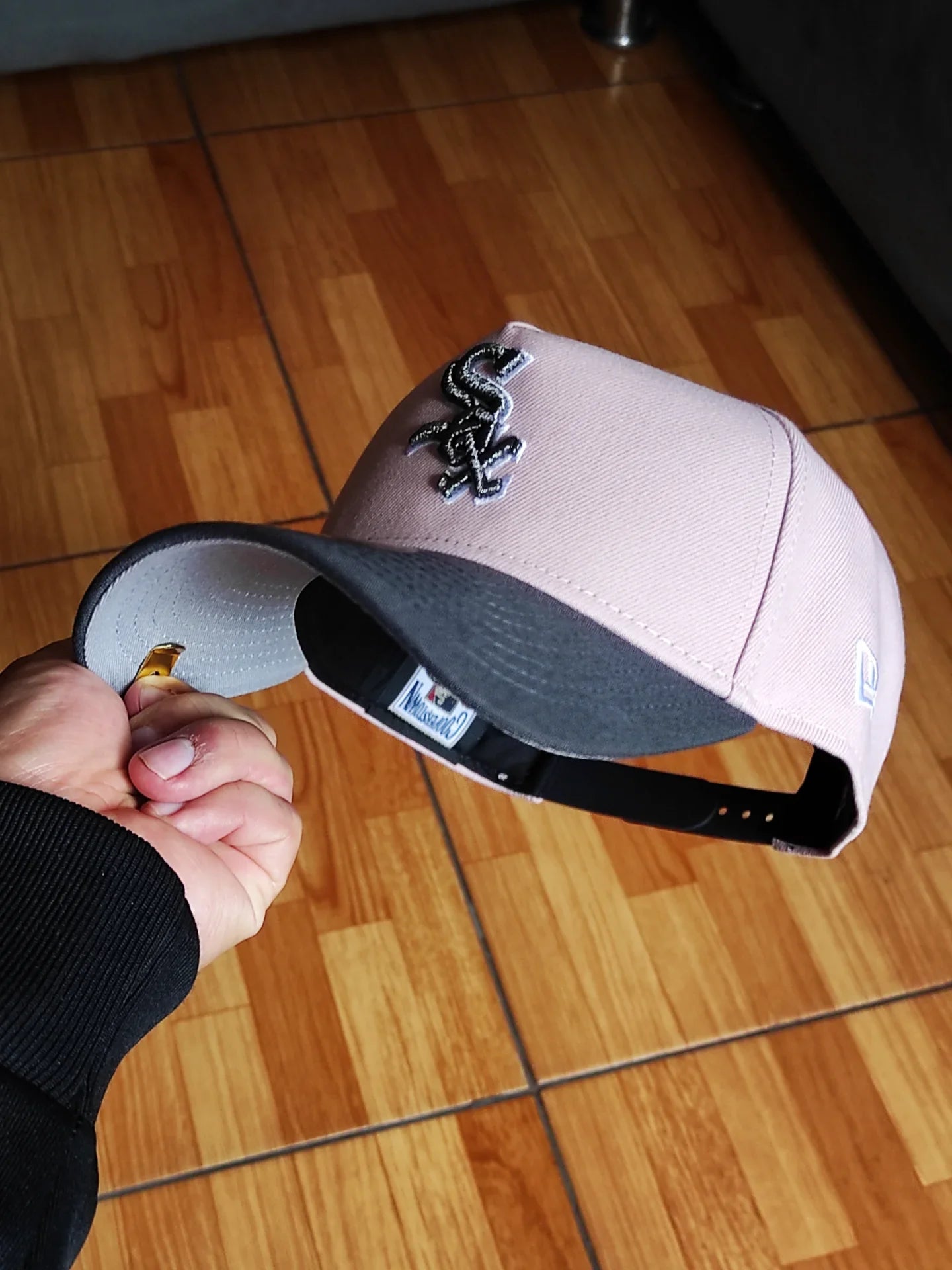 Gorra Snapback A-Frame 9Forty New Era con Parche Lateral de los Chicago White Sox 95 Años