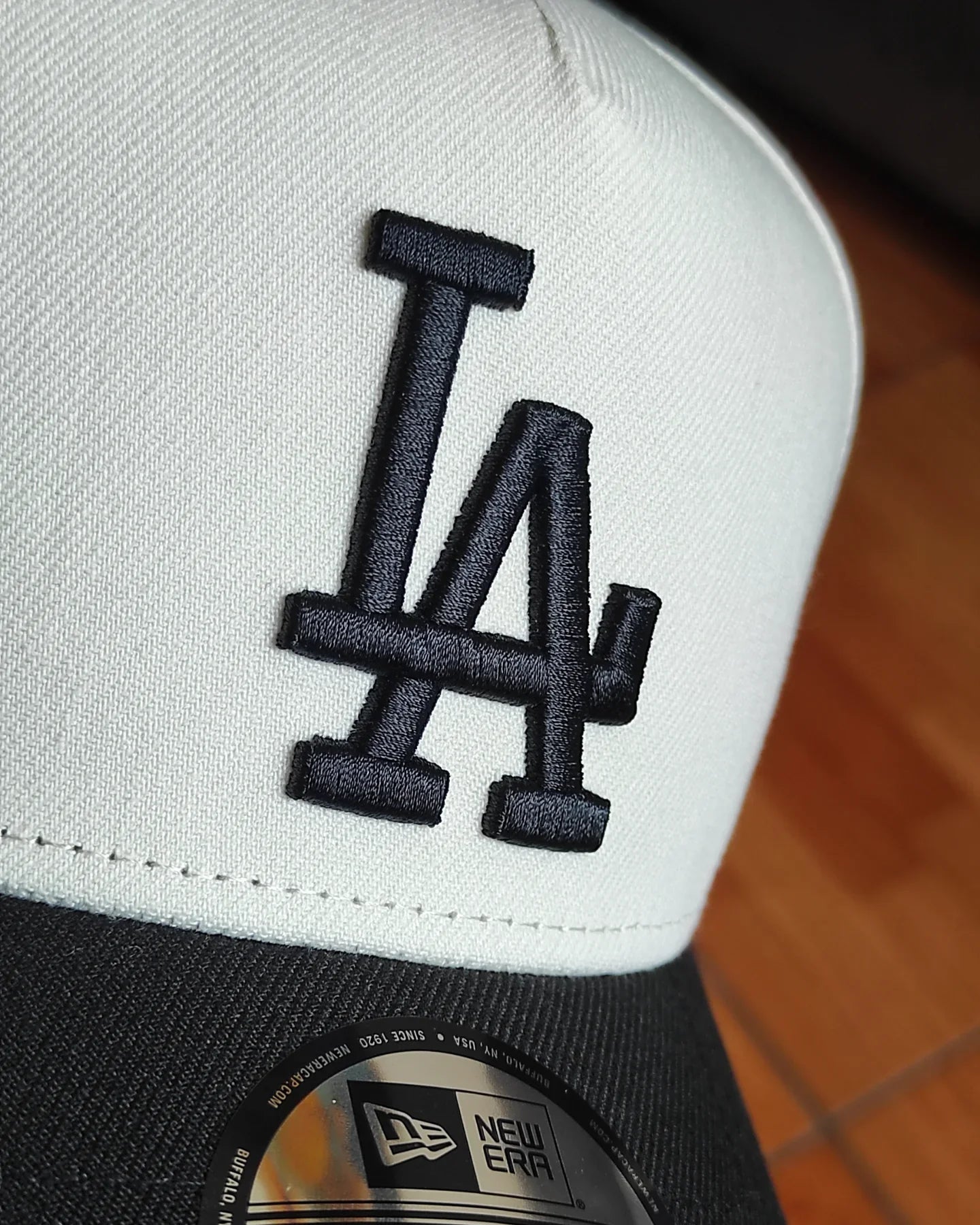New Era Los Angeles Dodgers Chrome negro 9 FORTY A-FRAME