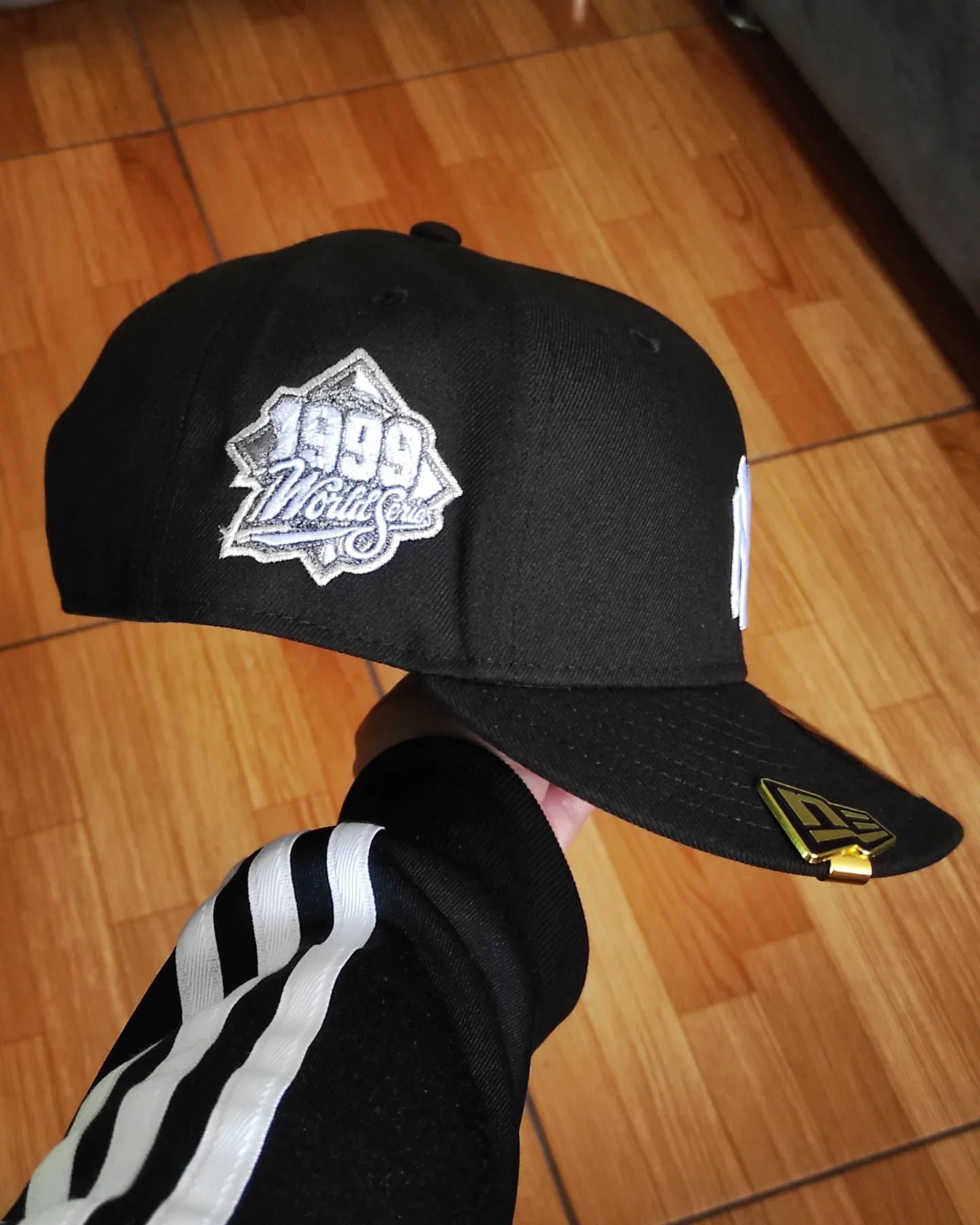 New Era New York Yankees Serie Mundial 1999 colección liberty 🗽 negro blanco 9 FIFTY Snapback