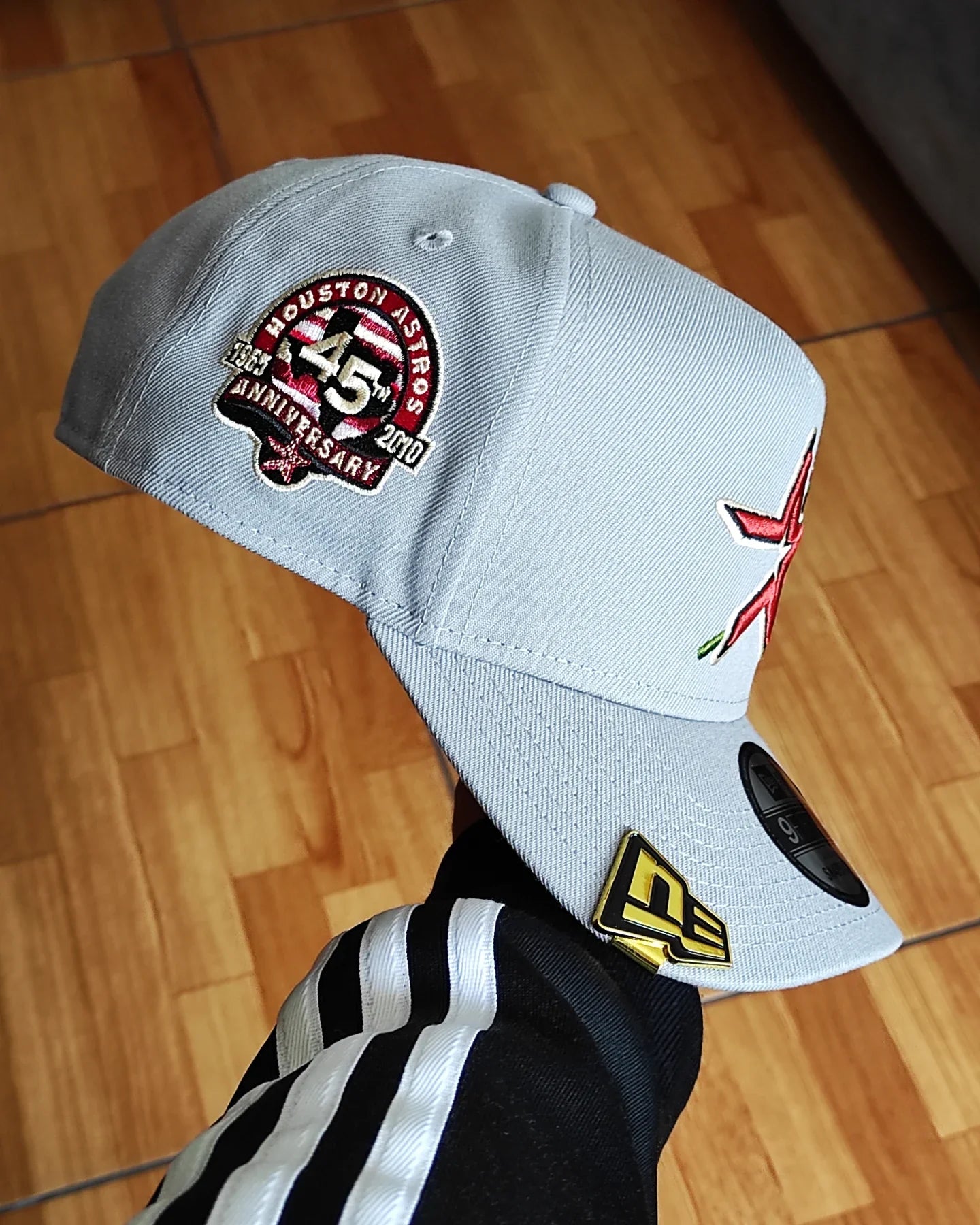 Houston Astros Rosa PreCurvada 45 Aniversario New Era 9Fifty A-Frame Snapback