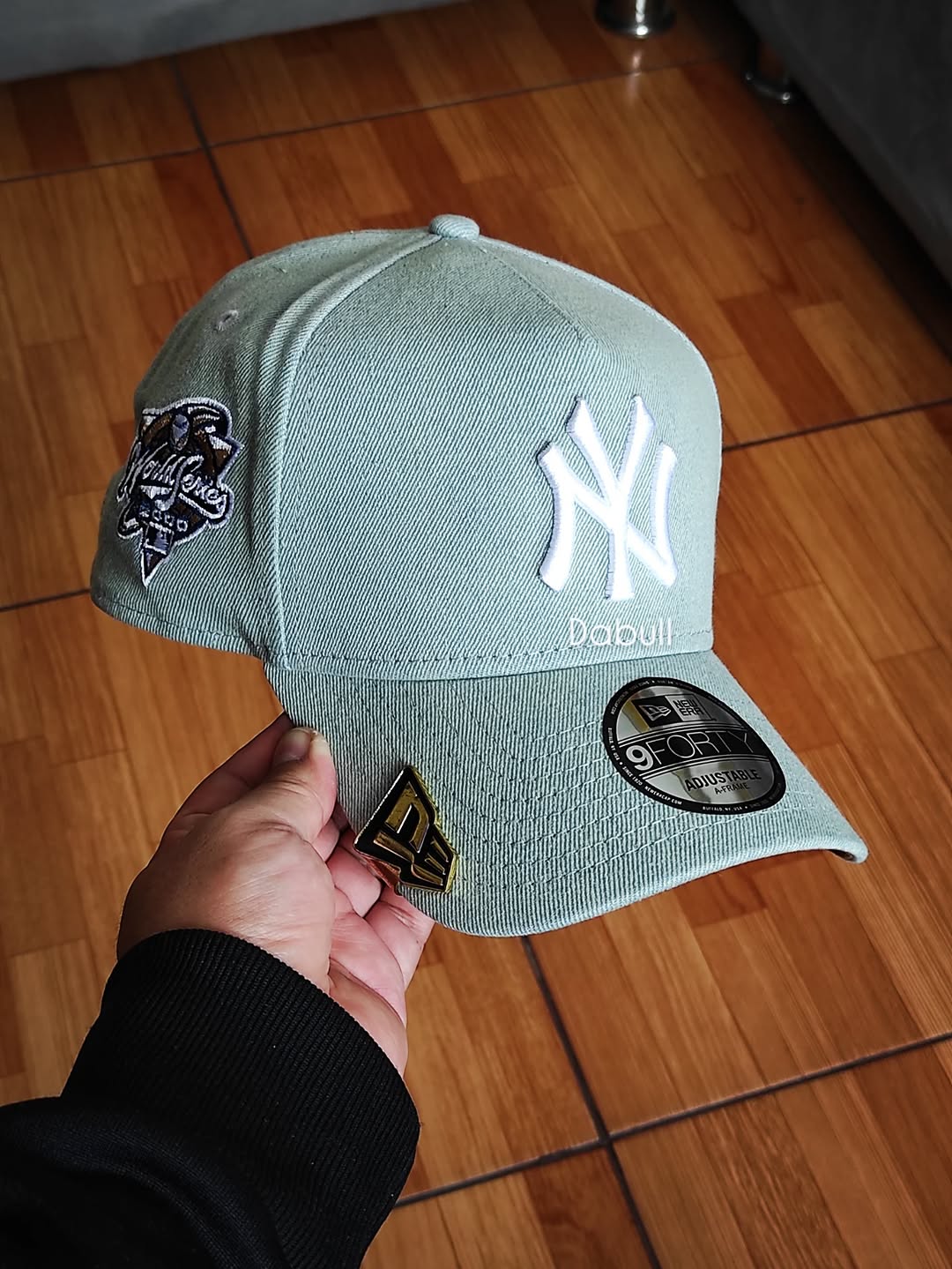 Gorra New York Yankees 'Denim White' 9FORTY A-Frame Snapback