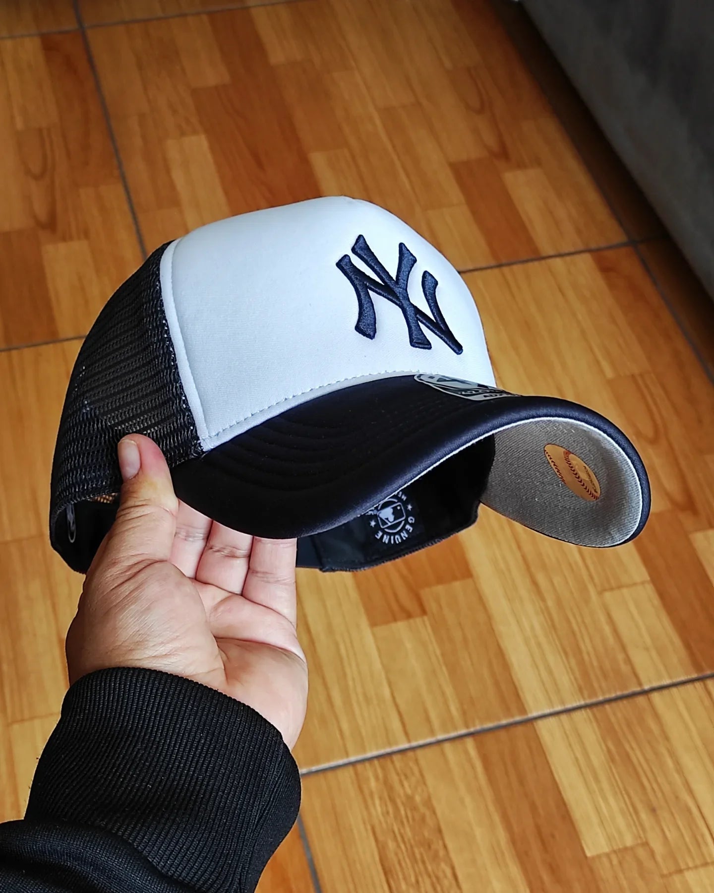 Gorra snapback de camionero de espuma de los New York Yankees de la marca 47Brand