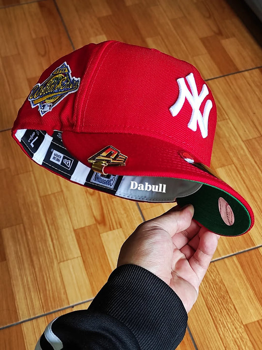 New era New York Yankees Serie Mundial roja 59FIFTY AJUSTADA