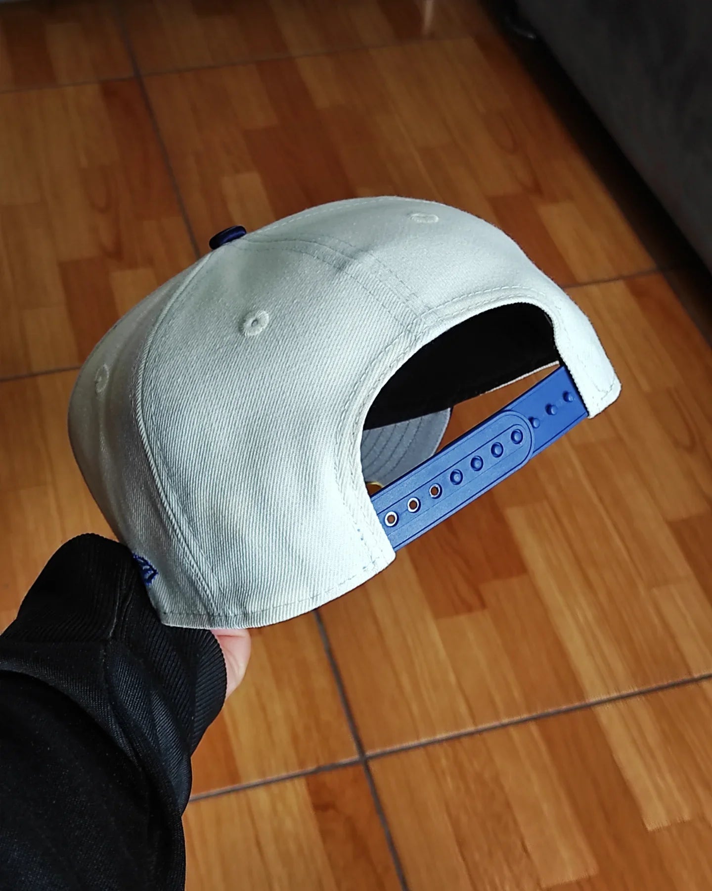 Gorra snapback New Era Los Angeles Dodgers Chrome con visera satinada Two Tone A Frame 9Forty