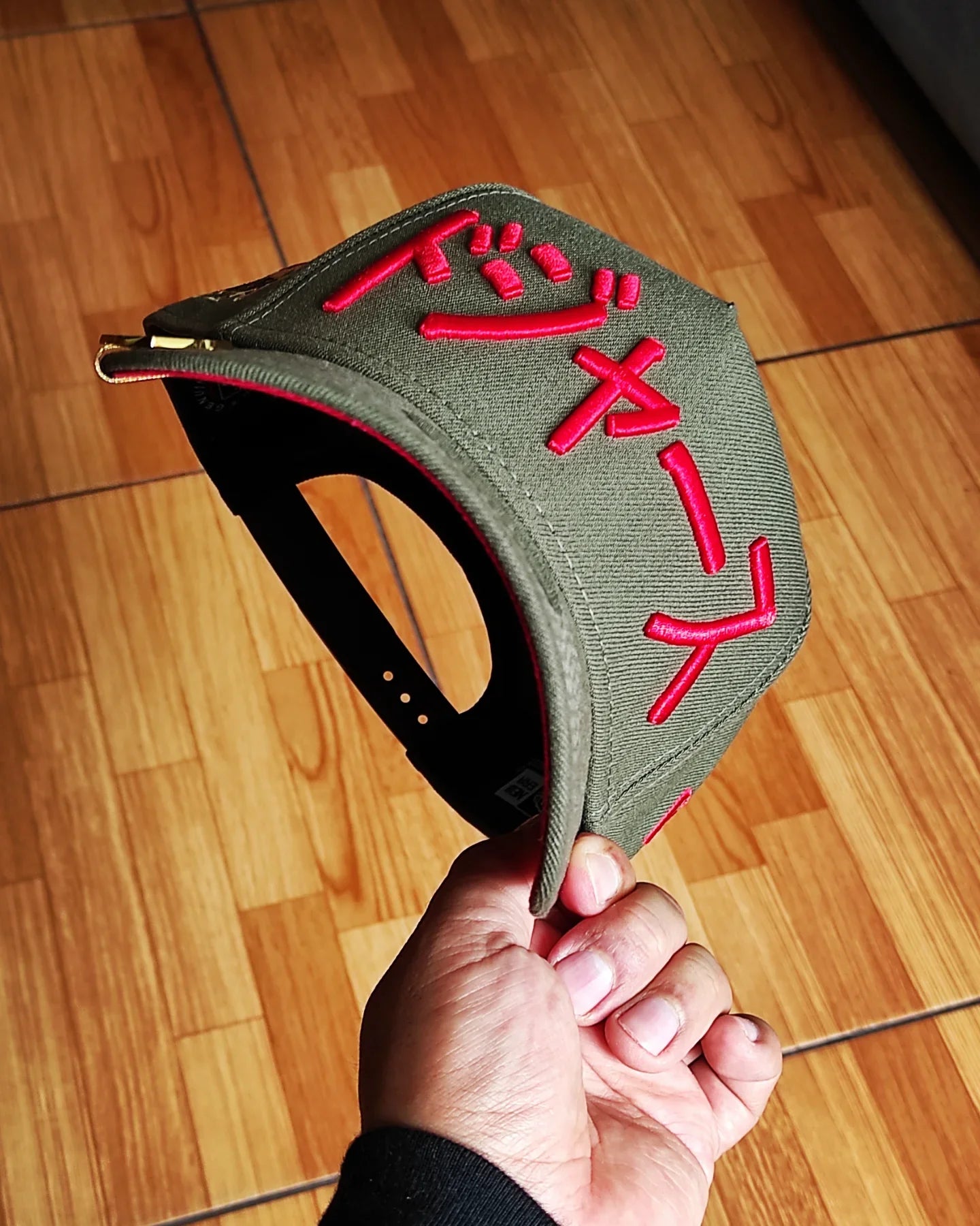 New Era Los Angeles Dodgers OHTANI verde oliva rojo 9FORTY AFRAME