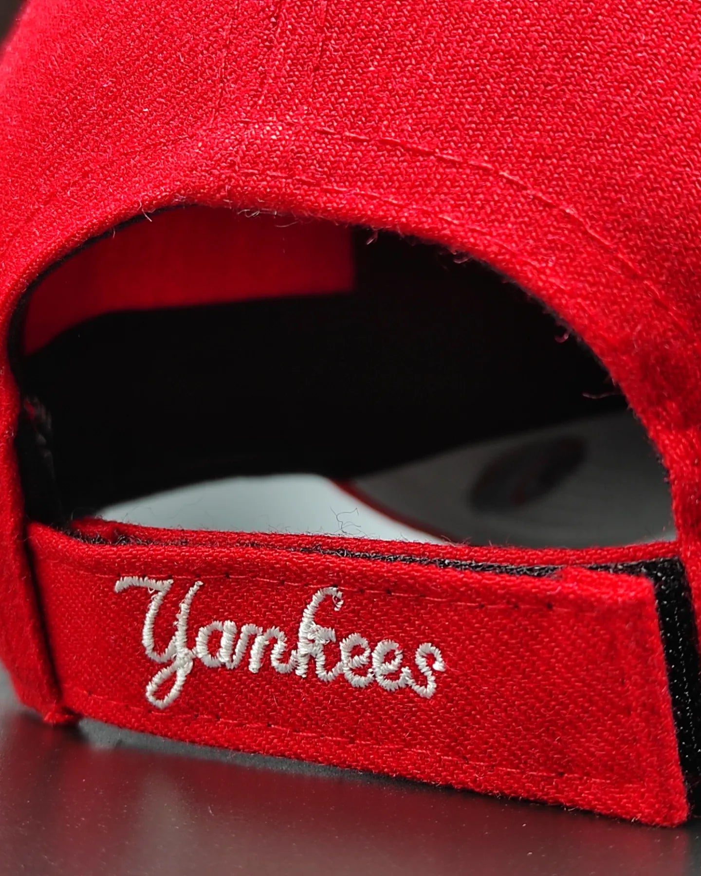 47brand New York Yankees clásica color Rojo strapback