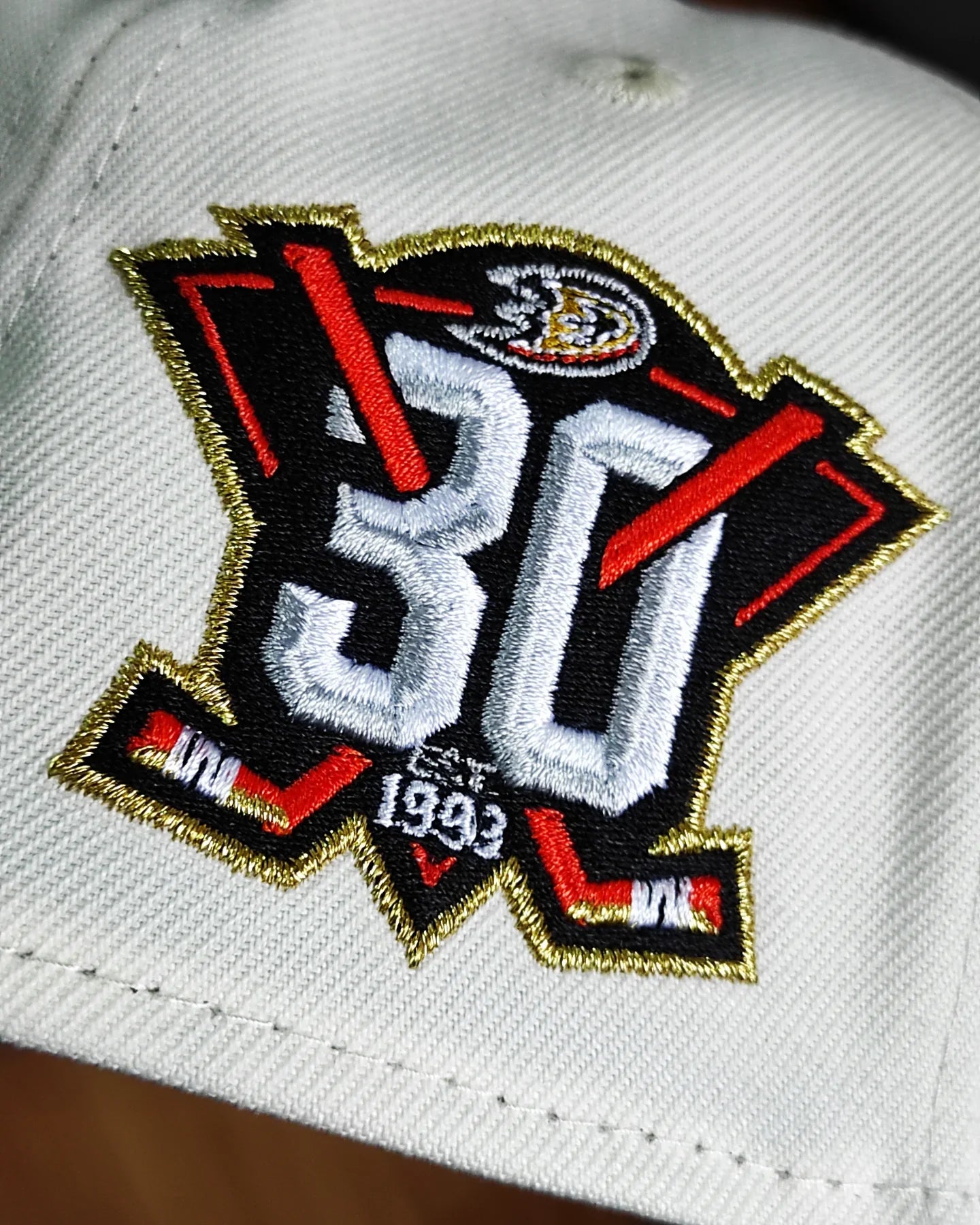 New Era Anaheim Ducks 30th Aniversario Chrome Two Tone 9 FORTY A-FRAME SNAPBACK