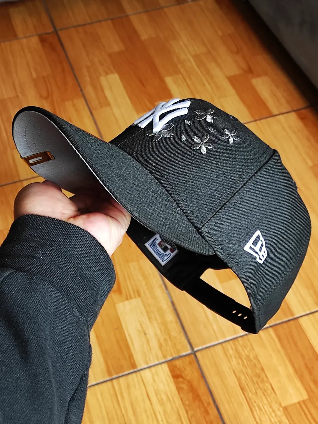 Gorra New Era New York Yankees World Series cerezo en flor negra 9fifty Snapback