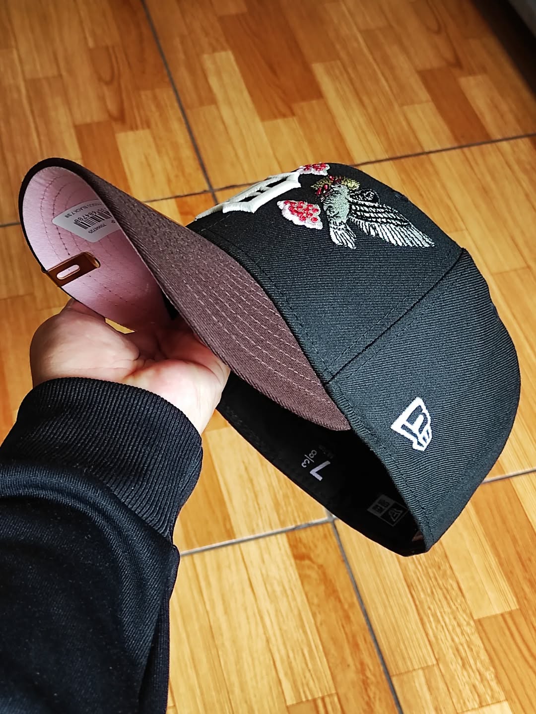 Detroit Tigers mlb NEGRO dos tonos rosa uv/ New Era 59fifty