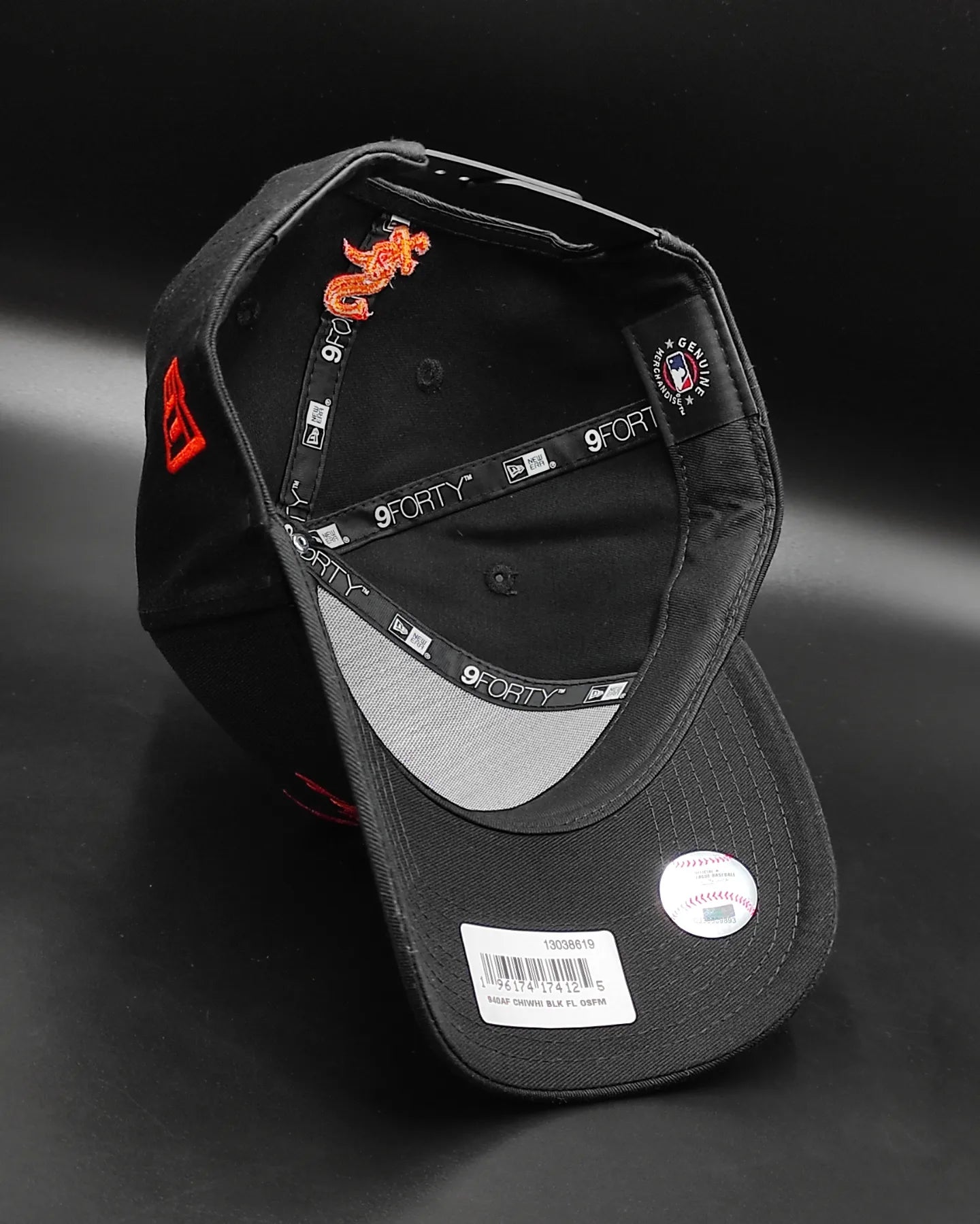Gorra 9FORTY A-Frame Snapback "flama caliente" de los White Sox de New Era