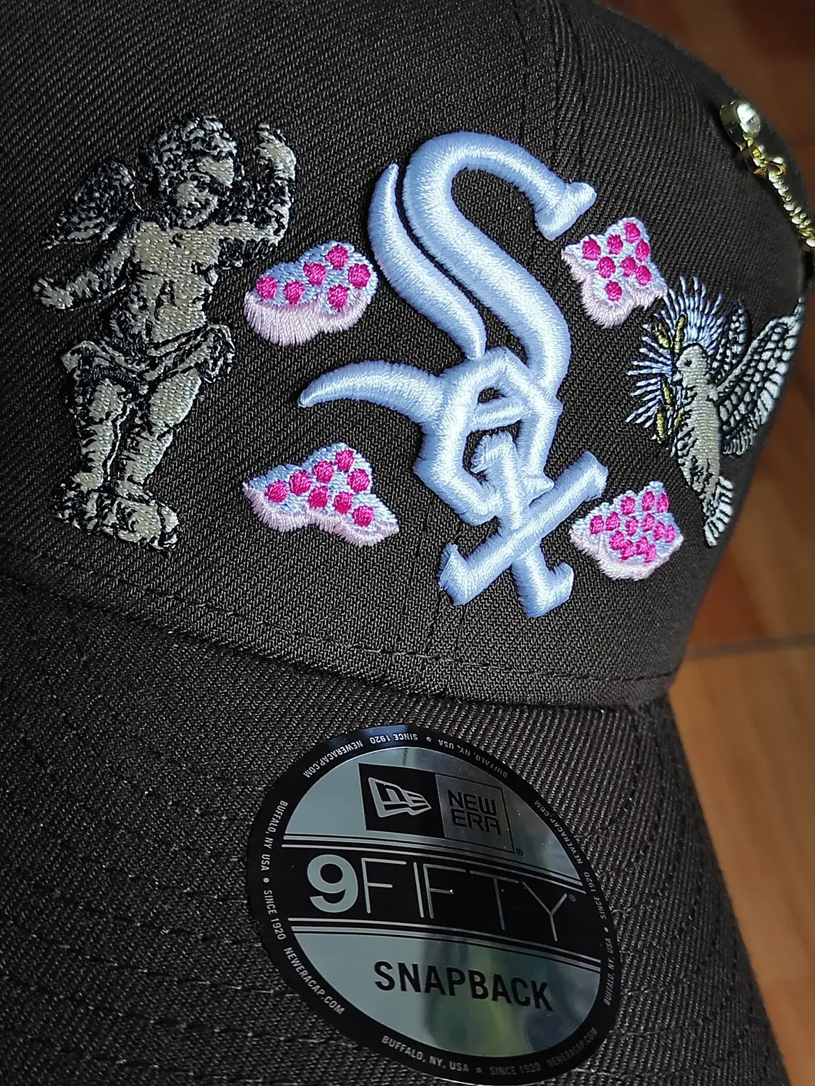 New Era Exclusive 9FIFTY Brown Chicago White Sox Snapback W/ All Star Game Side Patch