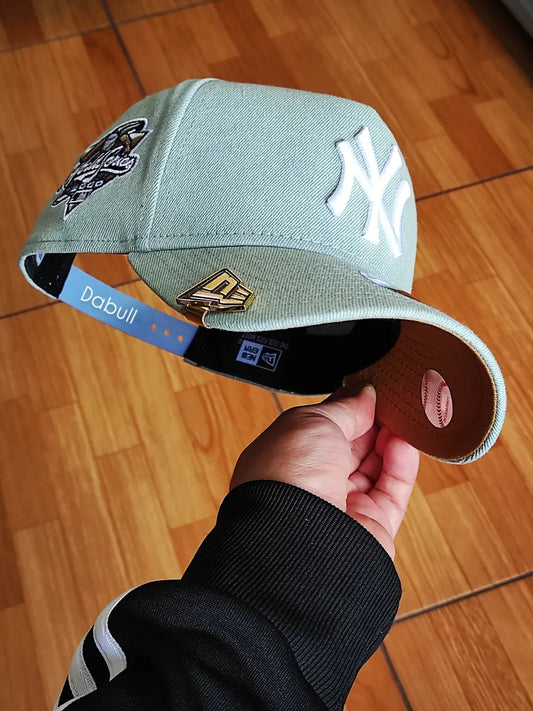 Gorra New York Yankees 'Denim White' 9FORTY A-Frame Snapback