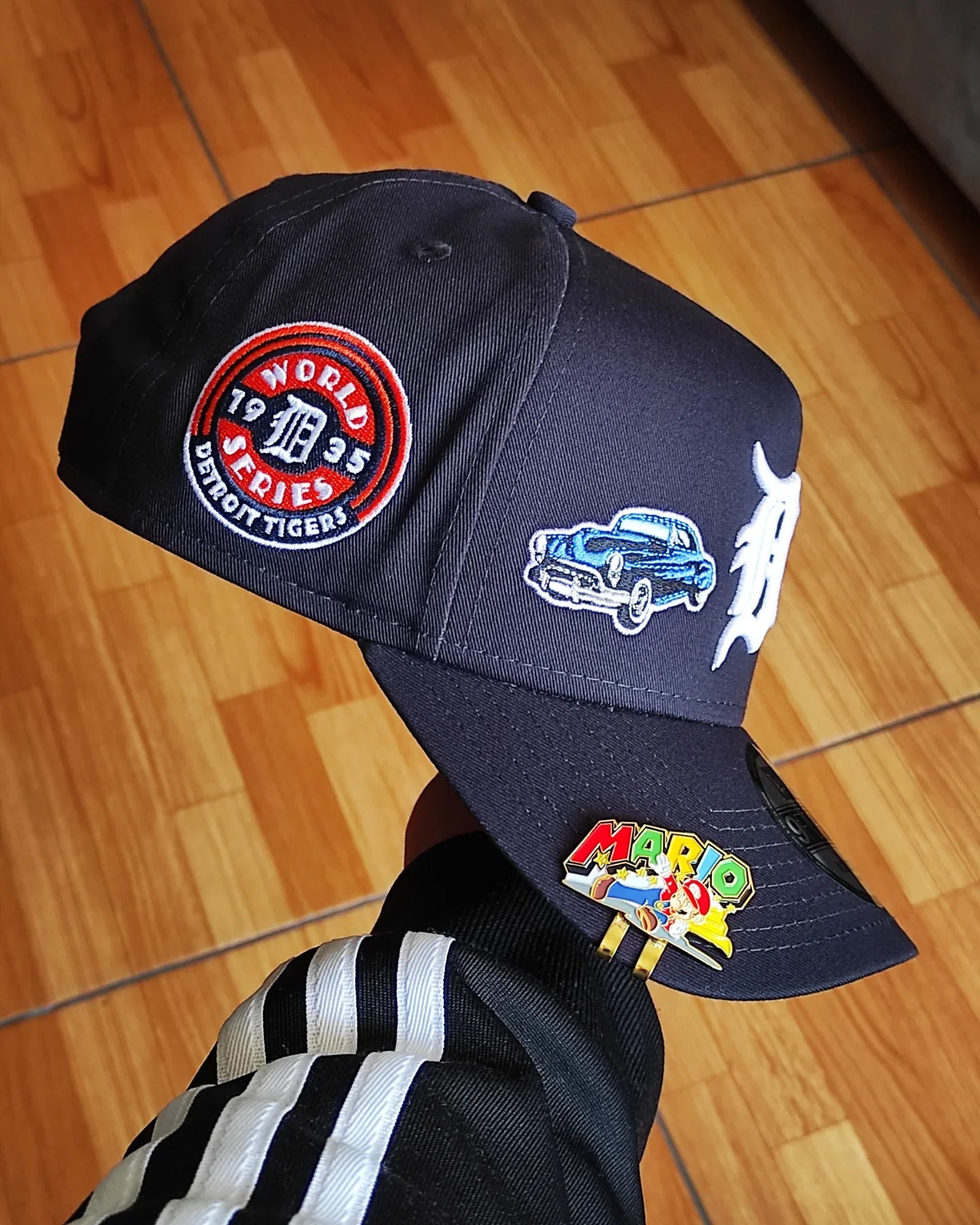 New Era Detroit Tigers ciudad transt 🚦🚙 azul marino 9 forty A-FRAME