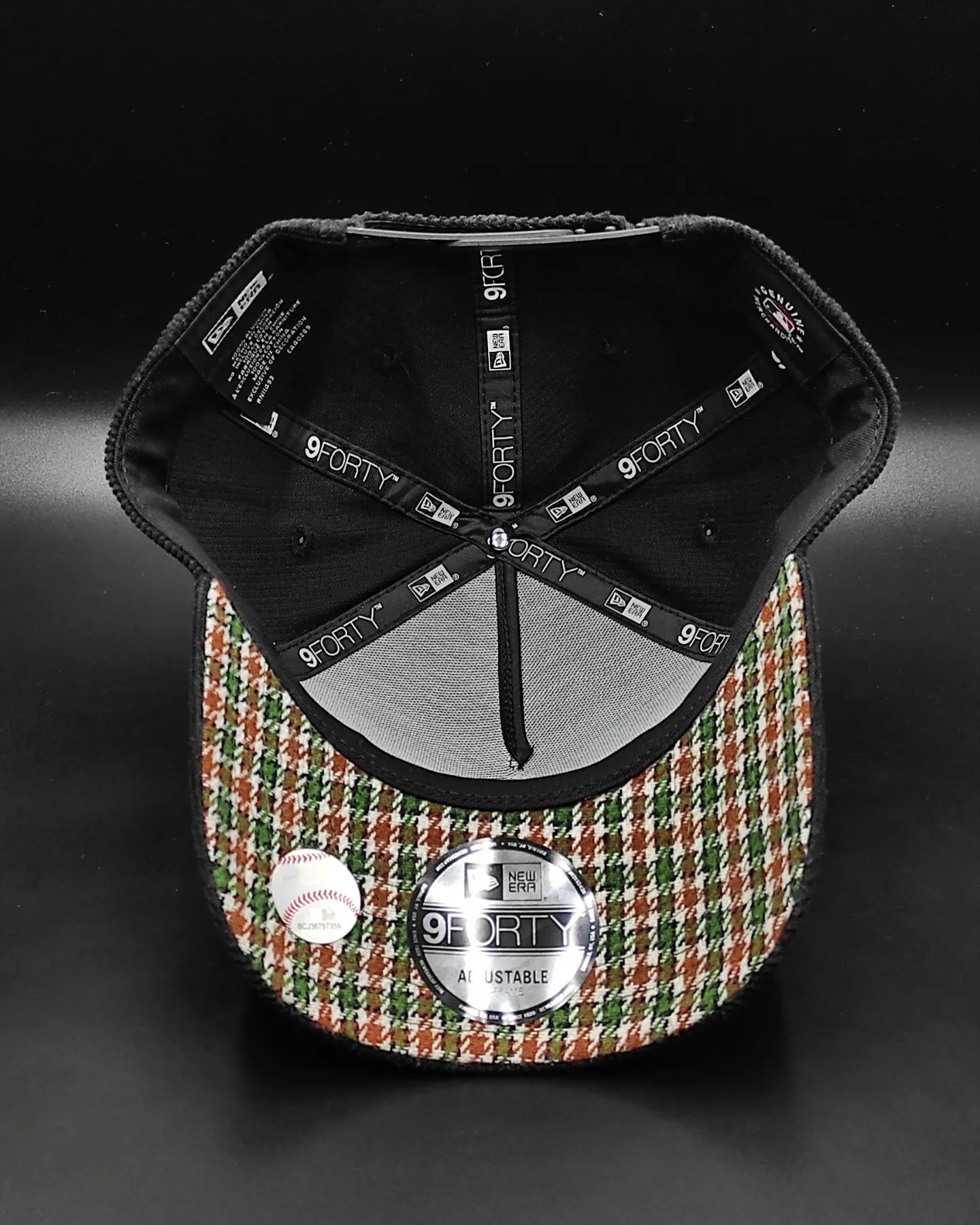 New Era White Sox "Corduroy Black" 9 Forty A-FRAME gorra snapback