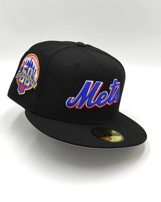 New Era New York Mets 50º aniversario edición negra 59fifty