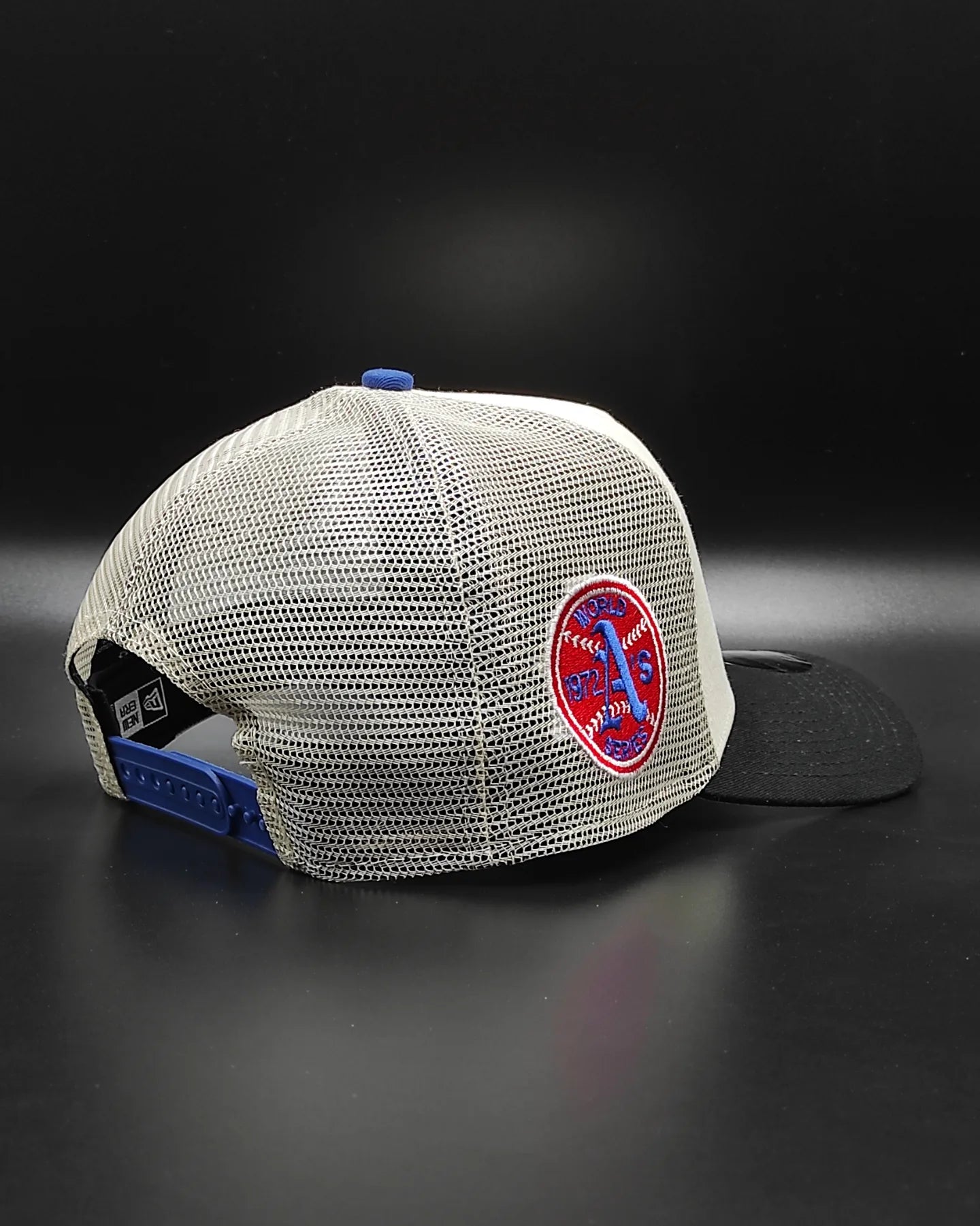 Gorra trucker snapback New Era Oakland Athletic 9 Forty A-FRAME