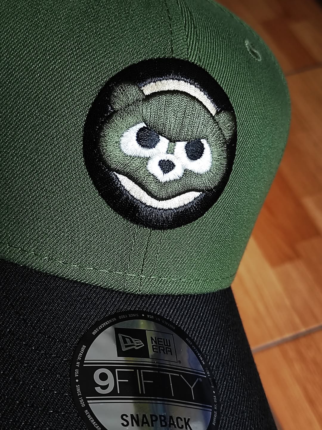 New Era Chicago Cubs two Tone olive black 9fifty snapback