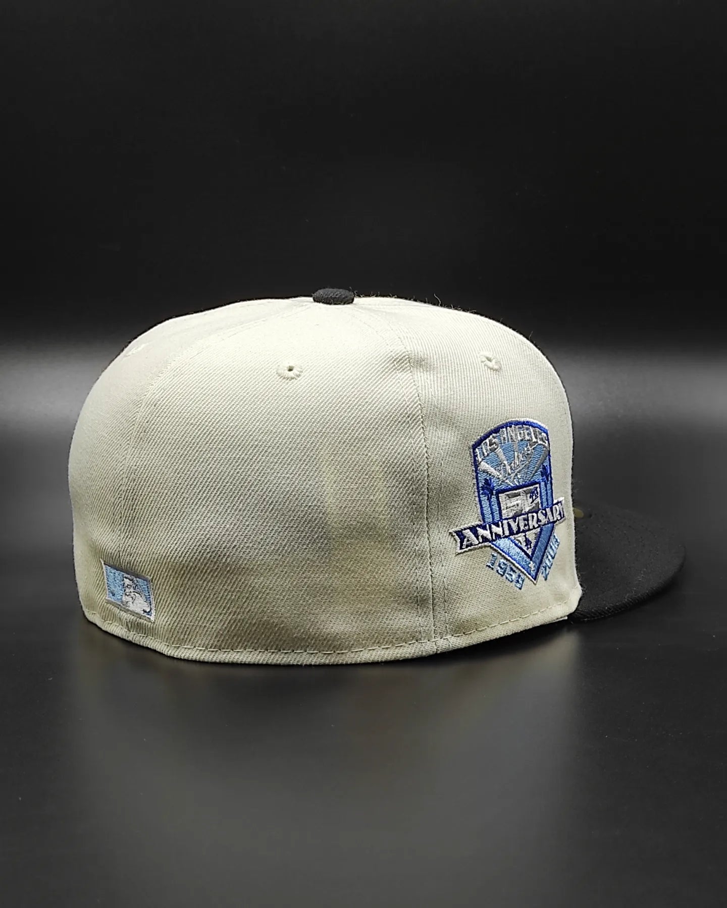 New Era Los Angeles Dodgers 50.º aniversario cúpula crema edición prime 59 FIFTY