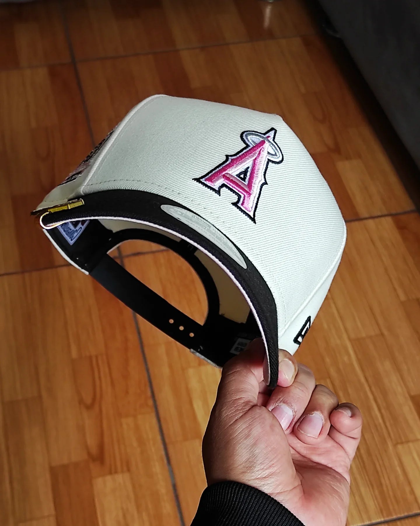 New Era Anaheim Angels 50 aniversario Chrome black 9FORTY A-FRAME