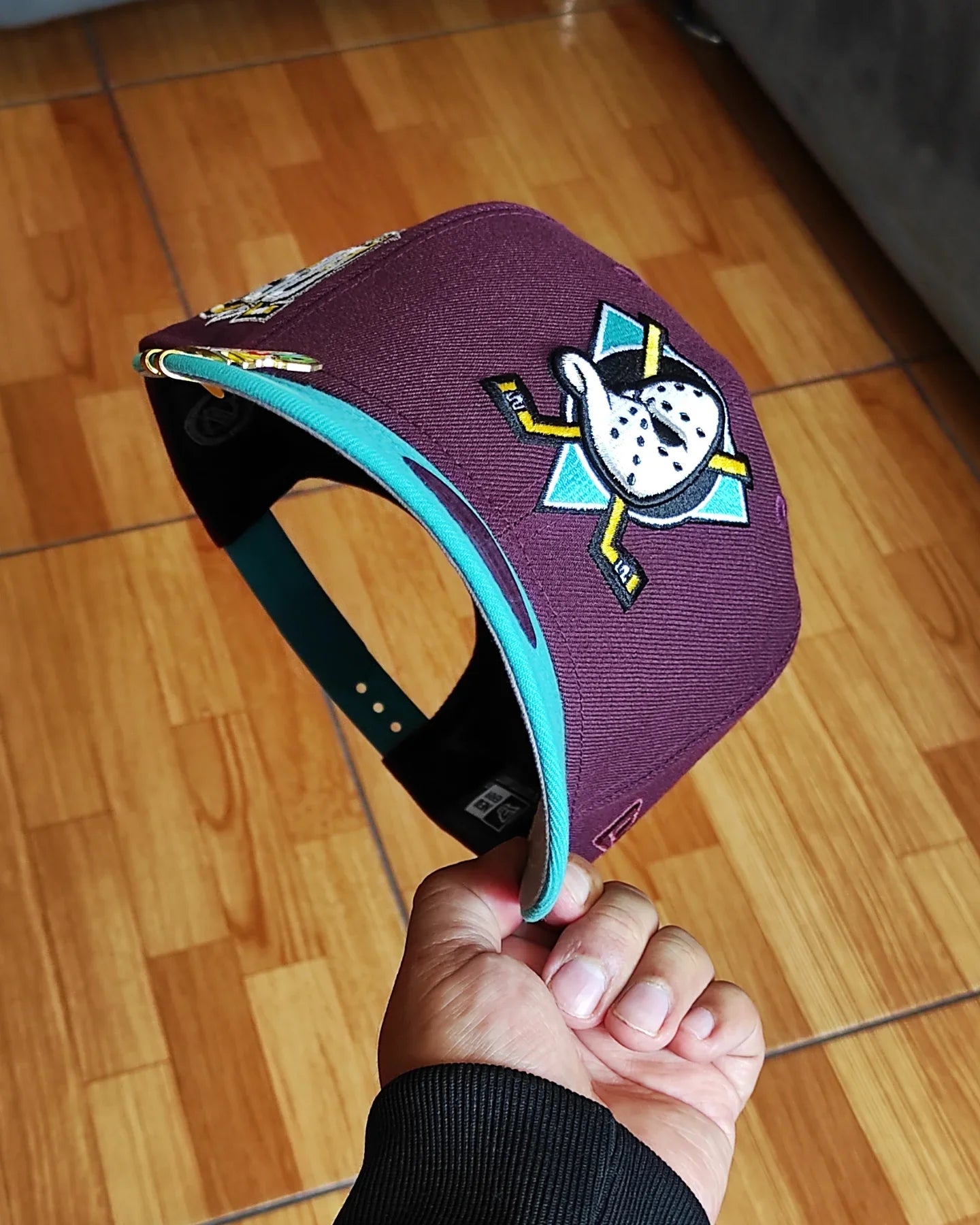 Gorra snapback 9fifty 30 aniversario de los Anaheim Ducks de New Era