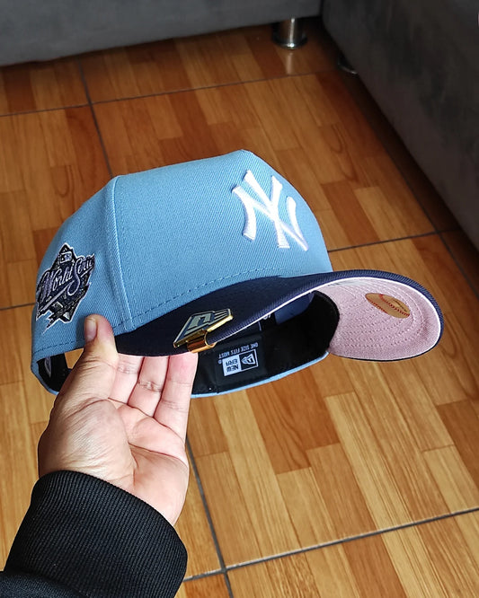 New Era New York Yankees Serie Mundial 1999 AZUL/Celeste Bicolor 9FIFTY A-FRAME Snapback