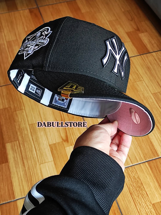 Gorra New Era New York Yankees World Series negra rosa 59fifty