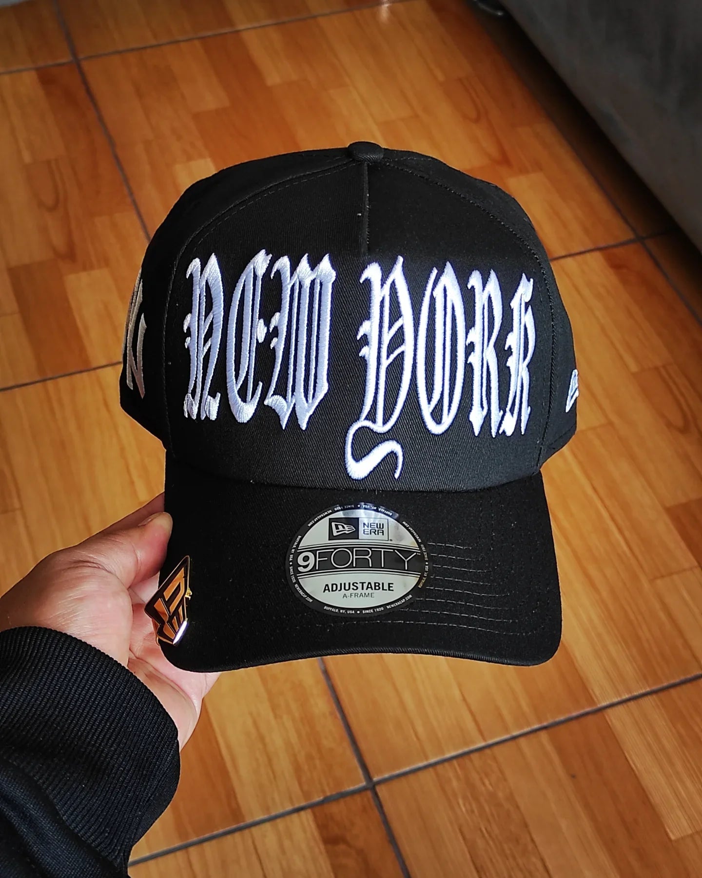 Gorra snapback 9FORTY A-Frame "Gothic" de los New York Yankees