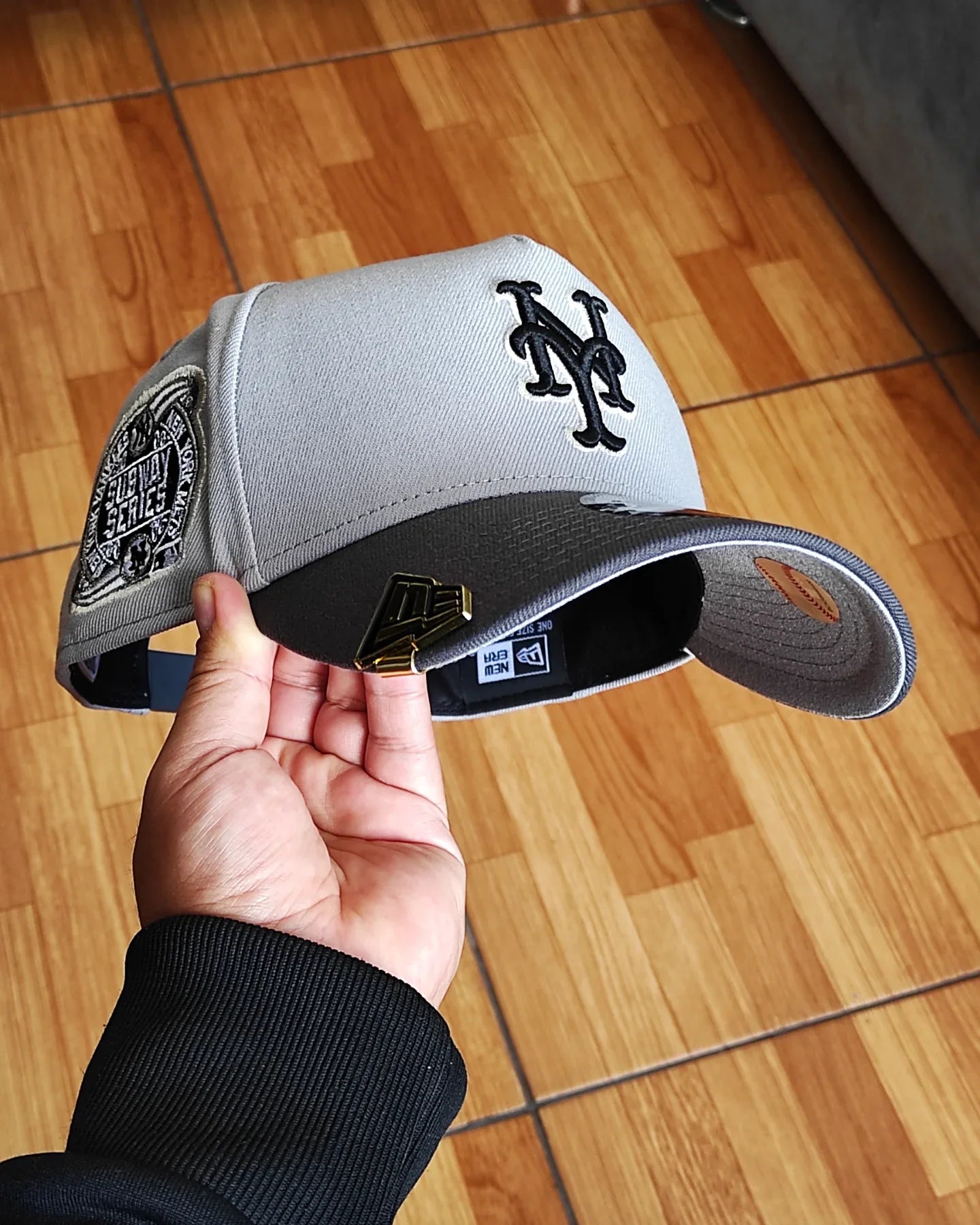 New Era New York Mets subway series gorra gris dos tonos 9FORTY A-FRAME