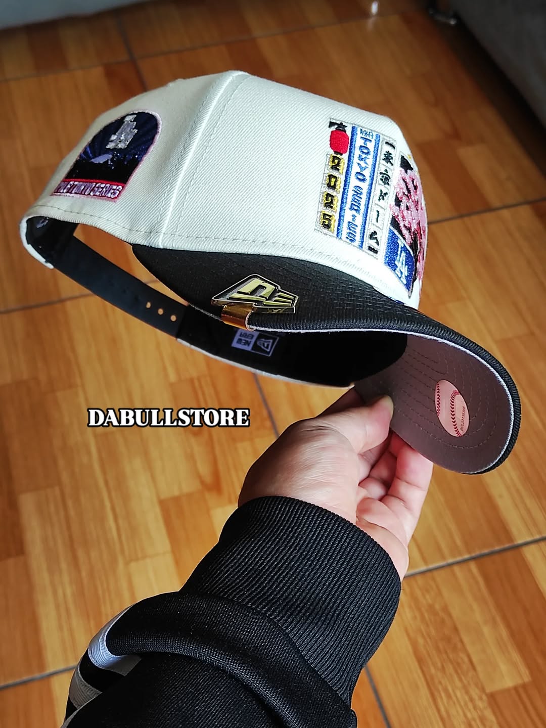 Gorra snapback 9Forty A-Frame New Era Los Angeles Dodgers Tokyo Series 2025 Chrome Two Tone Edition