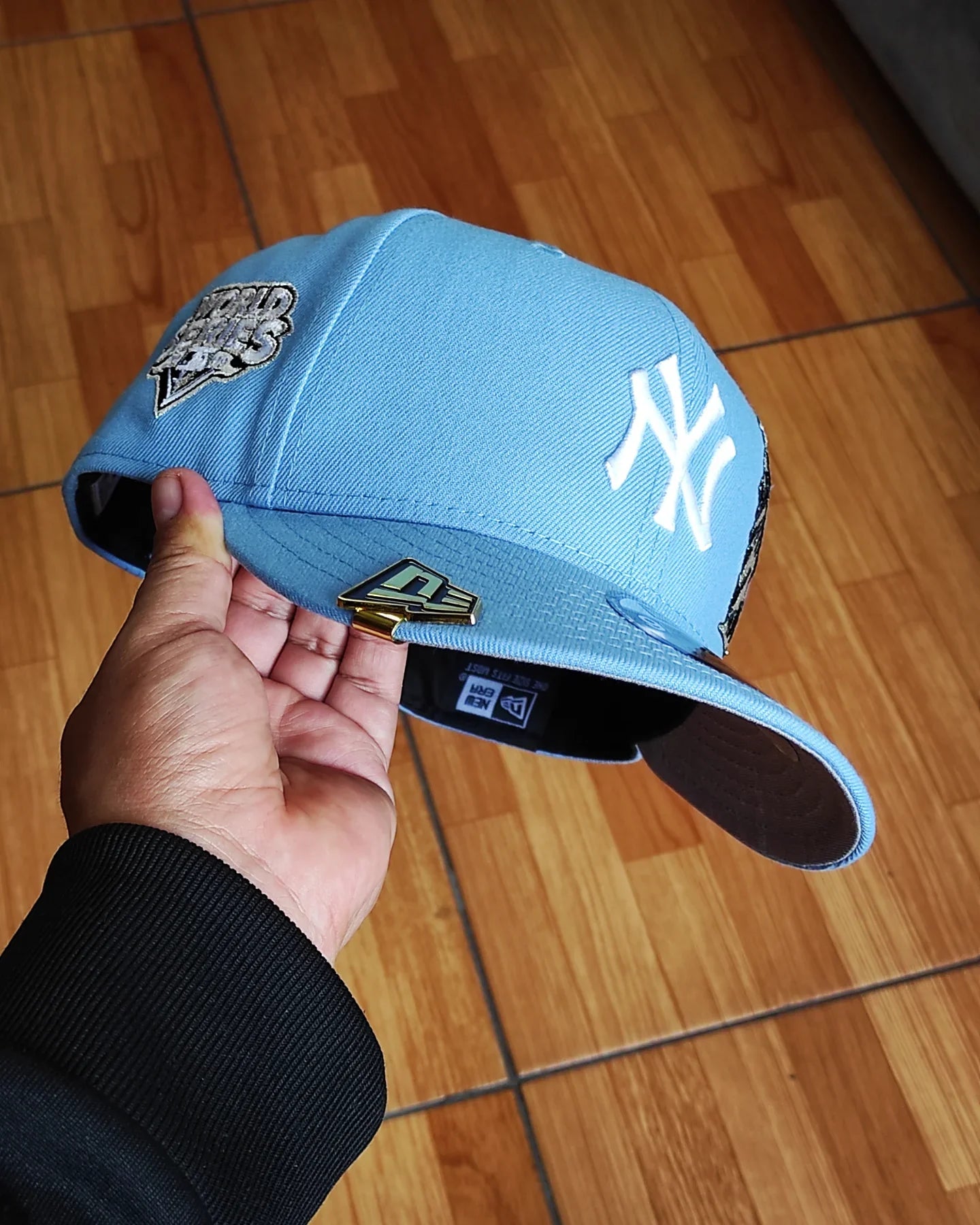 New Era New York Yankees Serie Mundial 2009 Liberty AZUL CIELO 9 FIFTY Snapback