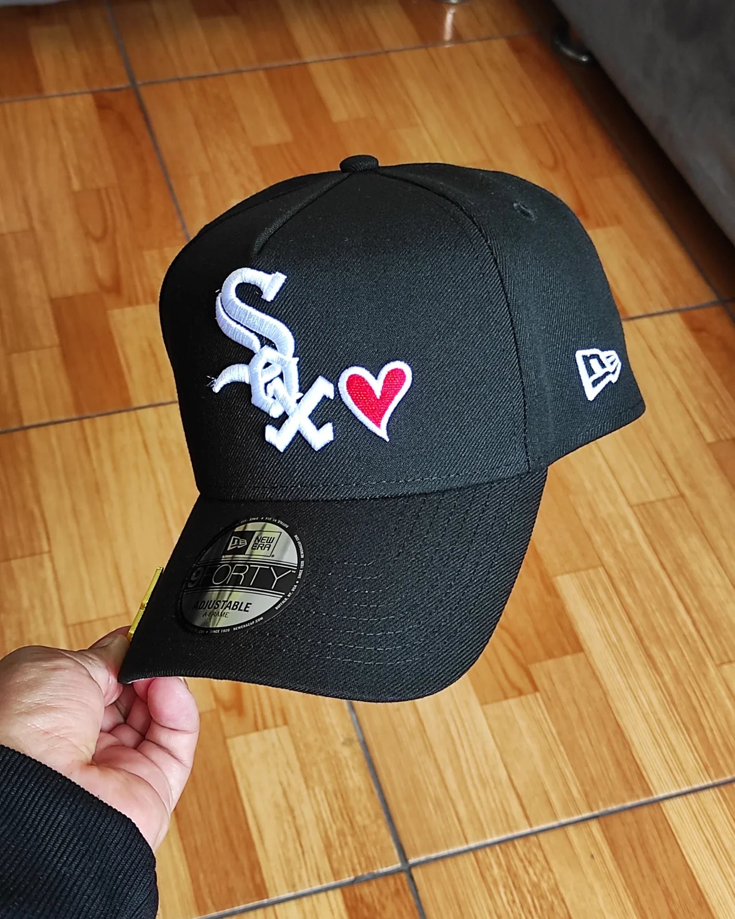 New Era Chicago White Sox colección Heart ❤️ gorra A-Frame 9Forty negra