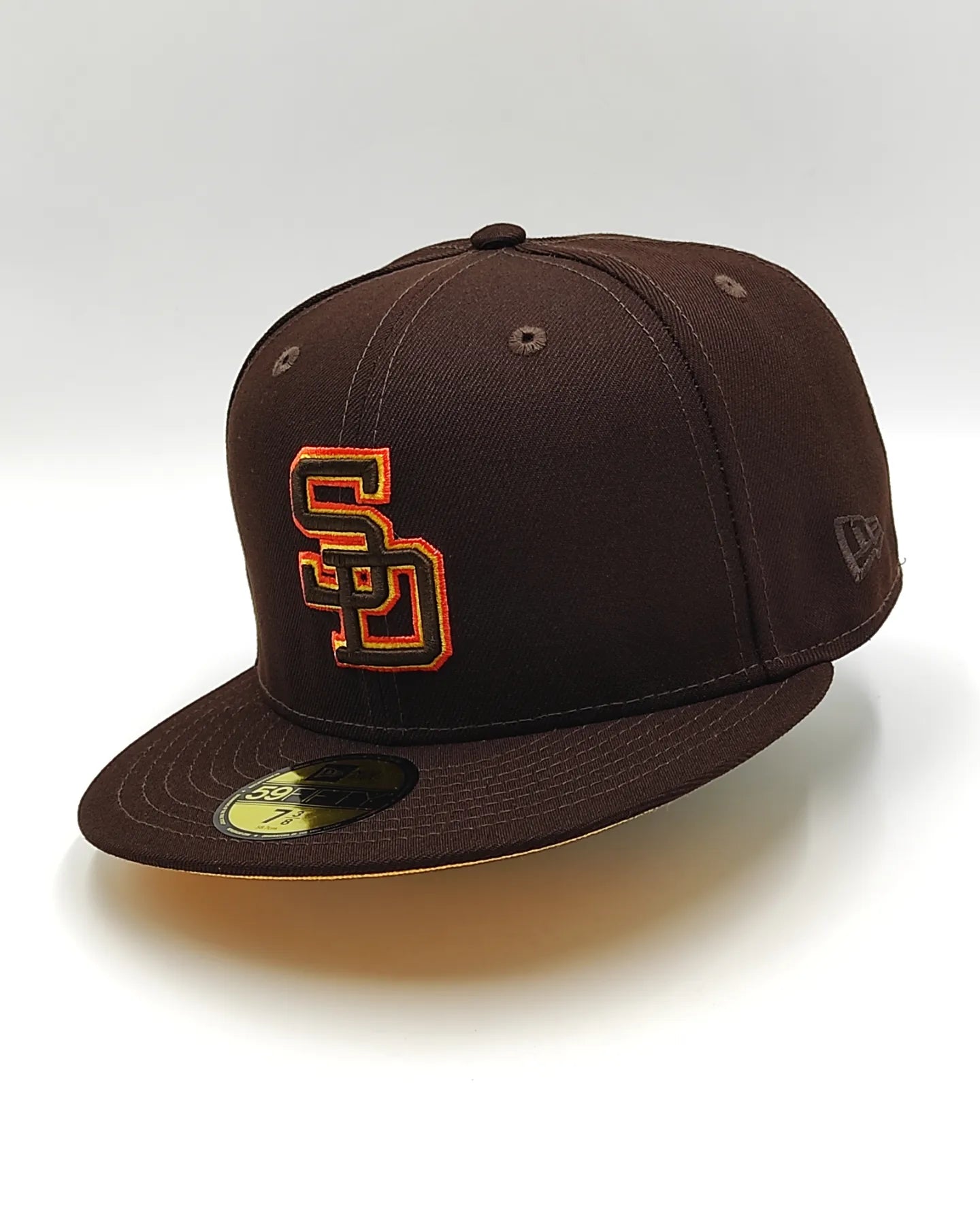Gorra New Era San Diego Padres 50 Aniversario chocolate oscuro Prime 59 fifty