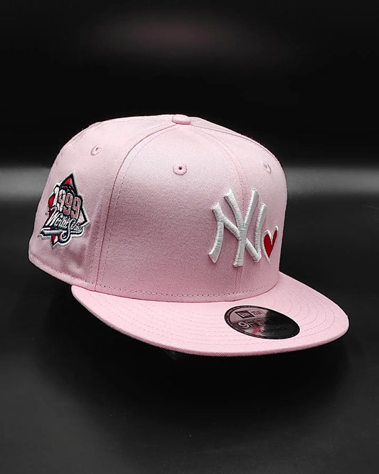 New Era New York Yankees Serie Mundial de 1999 colección corazón ❤️ Gorra 9Fifty Snapback