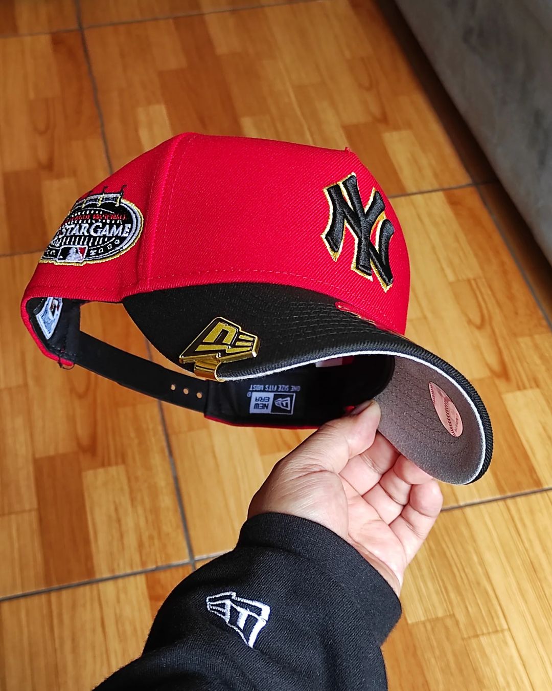 New Era New York Yankees All Star Game negra roja 9 FORTY A-FRAME