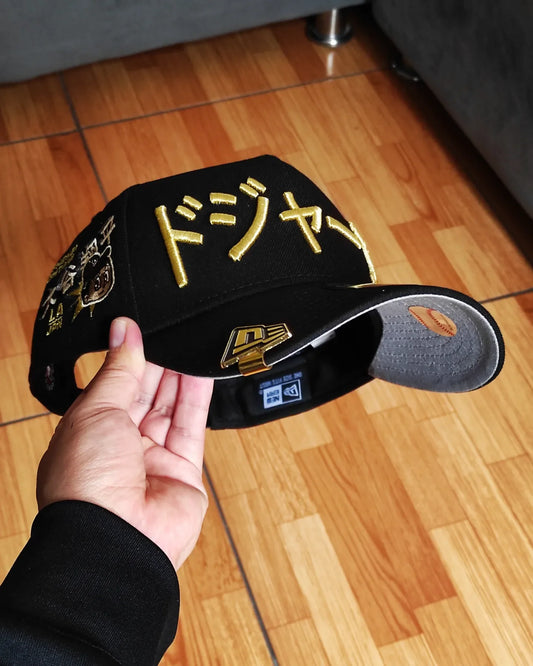 Gorra Snapback New Era Los Angeles Dodgers Ohtani Gold Metallic Prime Edition 9Forty A Frame