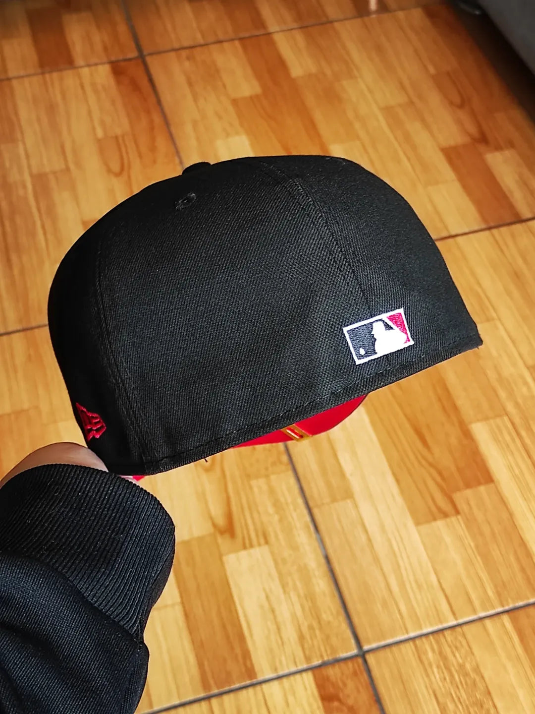 New Era New York Yankees Subway Series gorra ajustada 59Fifty negra y roja