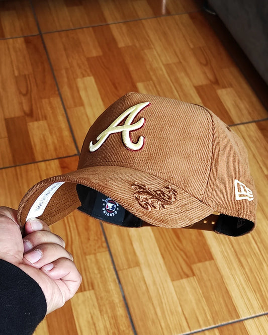 New Era Atlanta Braves Ornamental 9FORTY A-Frame Collection