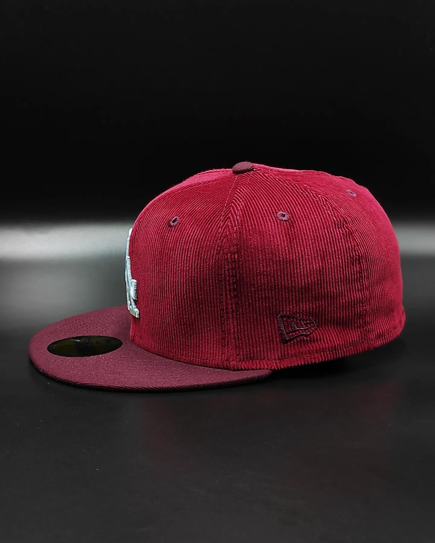 Gorra New Era 59fifty cord dream Los Angeles Dodgers 50th Anniversary Stadium Patch - Granate
