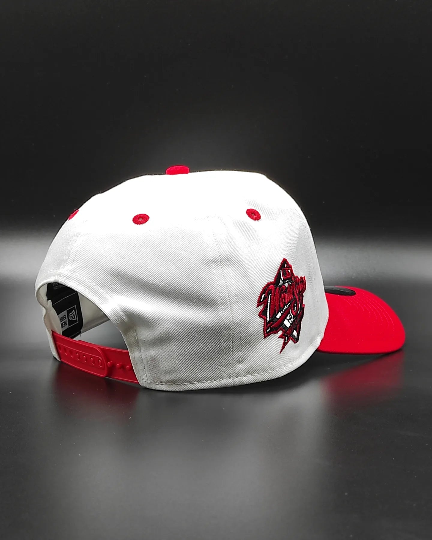 Gorra New Era New York Yankees " satin " 9 forty a frame blanca / escarlata