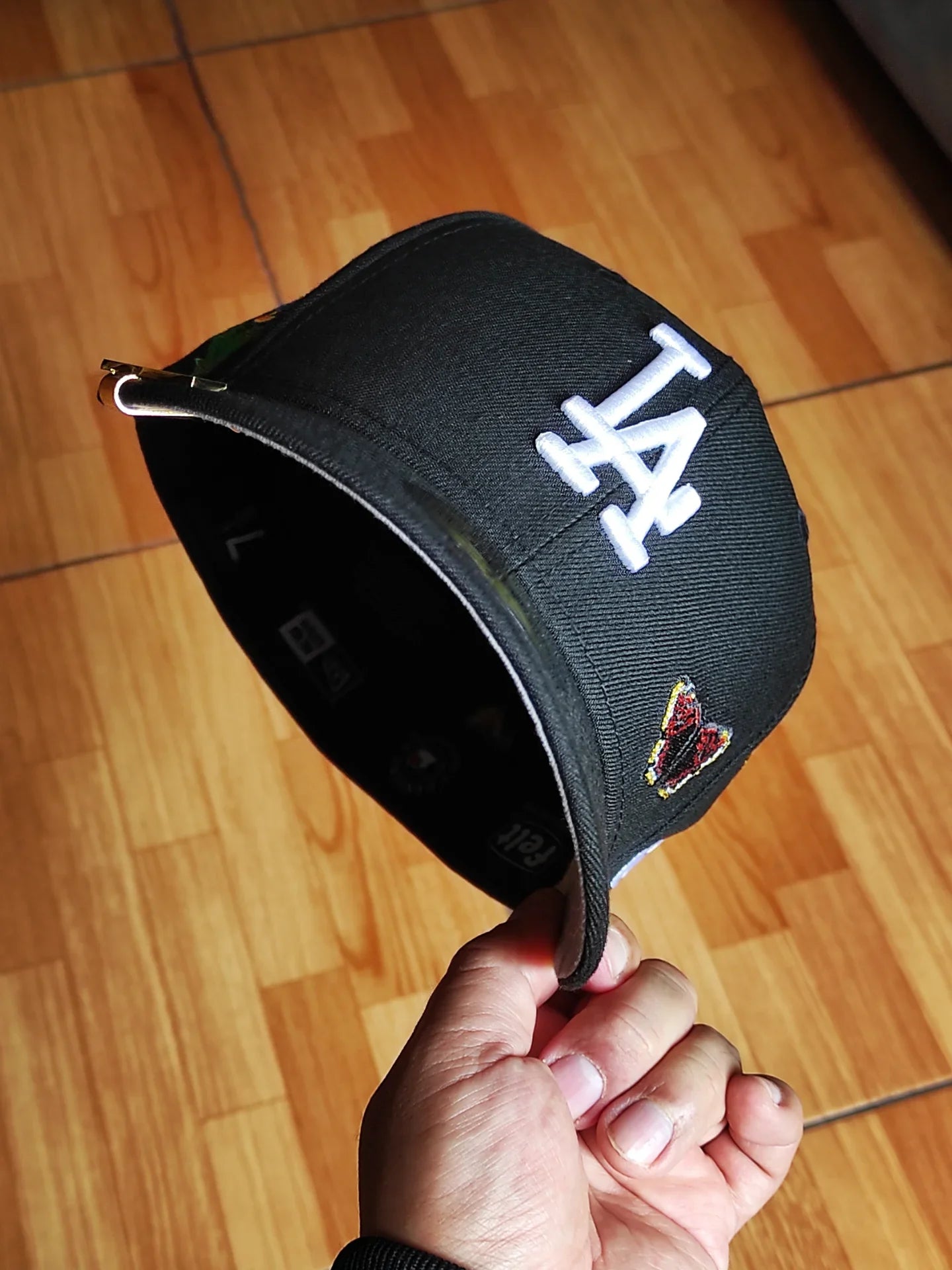 Gorra New Era Los Angeles Dodgers FIELTRO 🦋 negra 59fifty