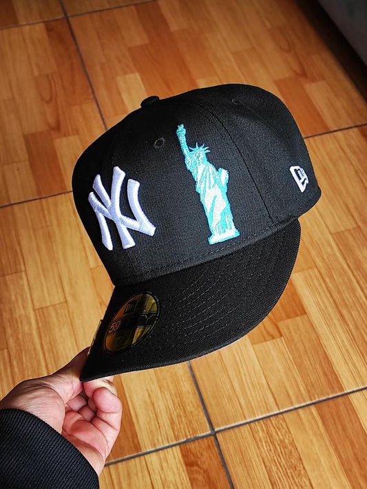59FIFTY New Era Serie Mundial Negro New York Yankees libertad 🗽