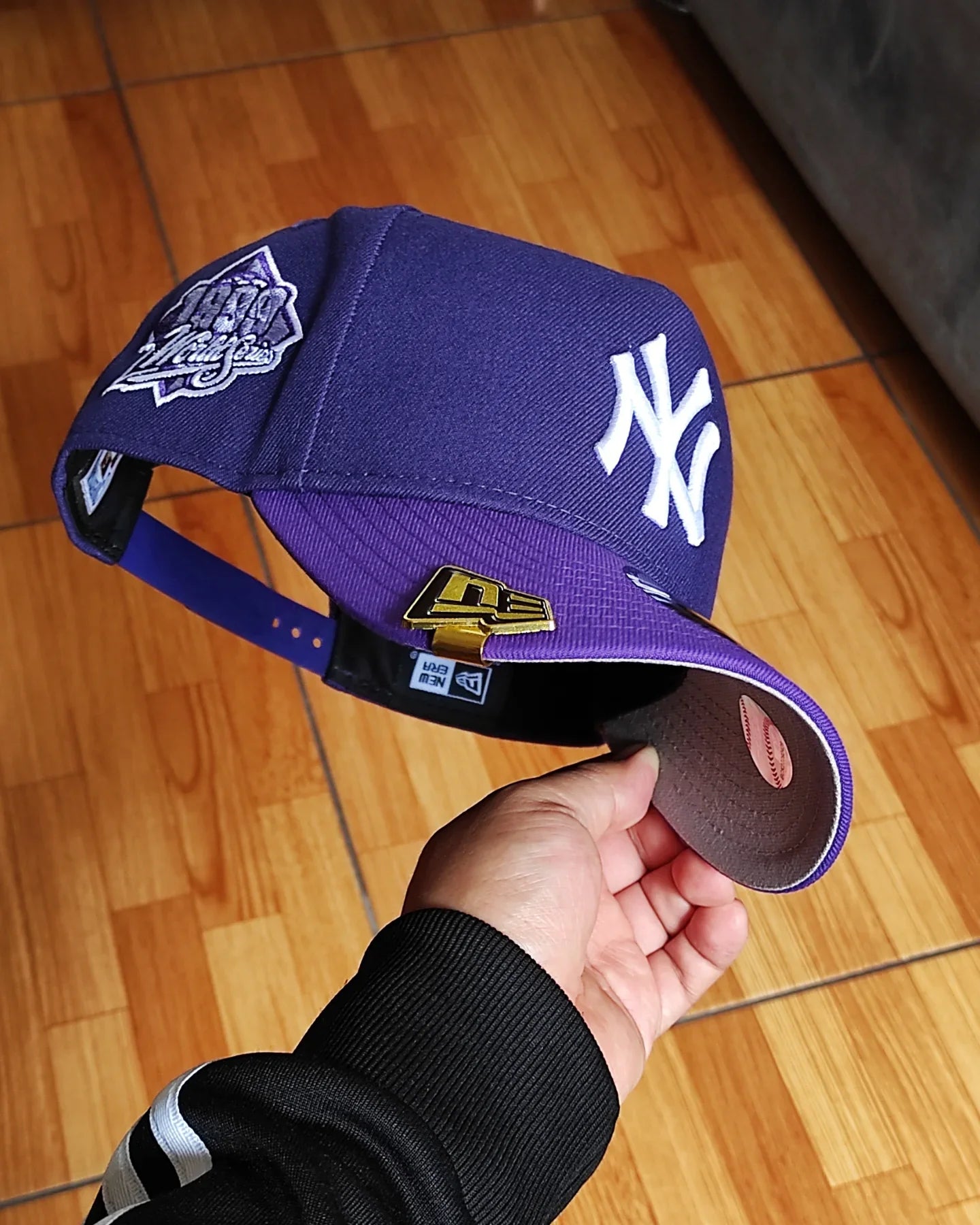 New Era New York Yankees Serie Mundial 1999 Morado 2 tonos 9FORTY A-FRAME