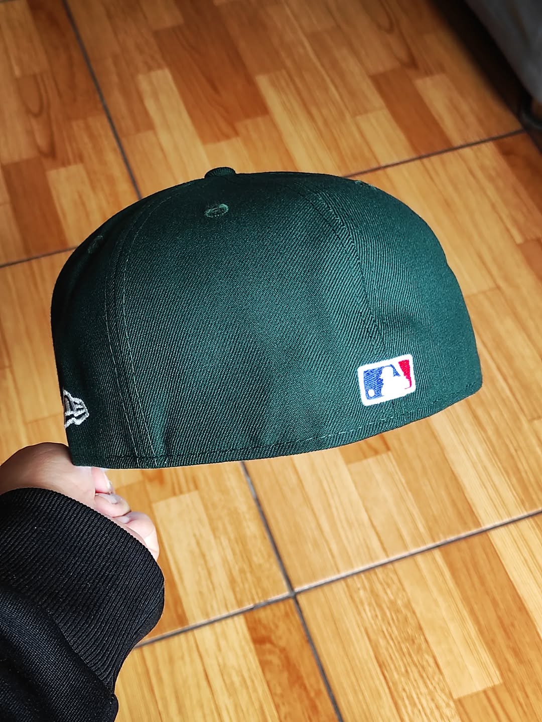 Gorra ajustada 59fifty New Era Los Angeles Dodgers verde oscuro viva