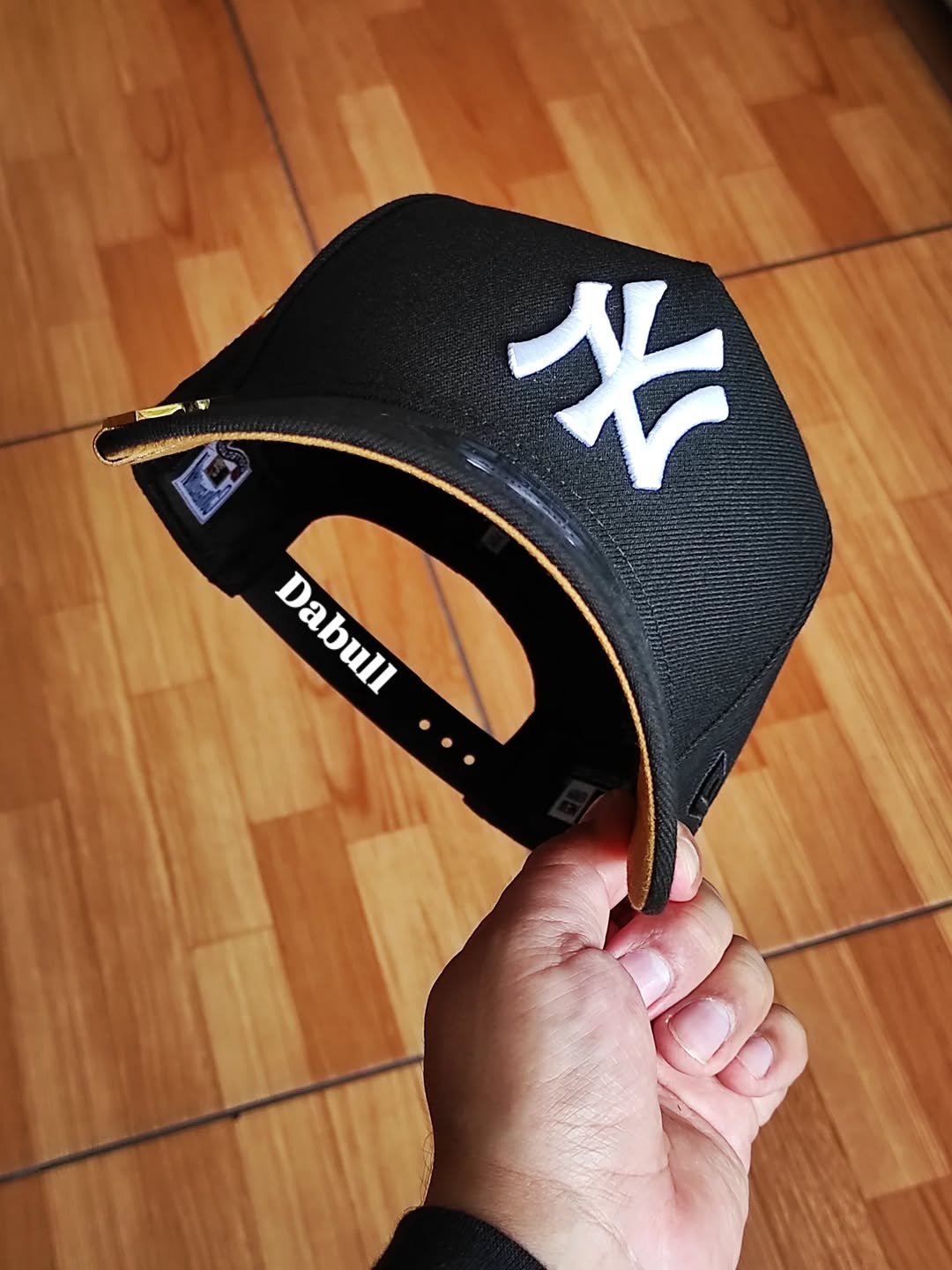 Gorra ajustable 9forty AFRAME New York Yankees negra Serie Mundial 2009