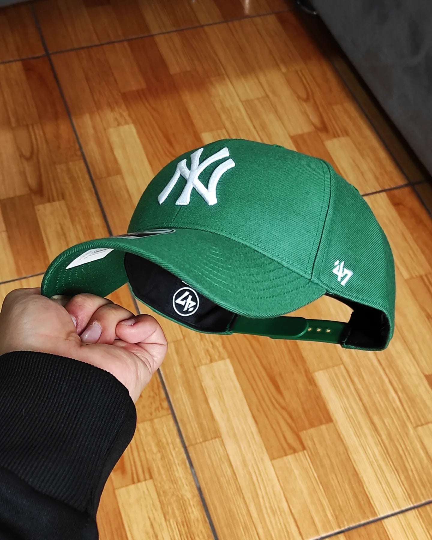 Gorra 47brand New York Yankees Verde mvp Snapback