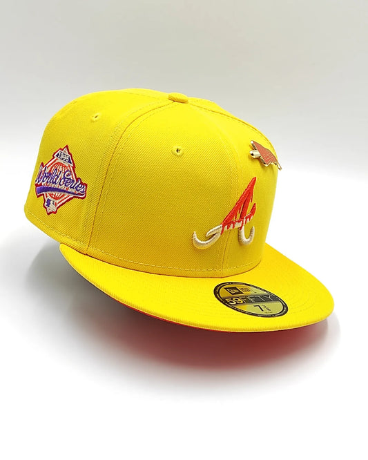 New Era Atlanta Braves Colección MLB Icy Pop 59Fifty