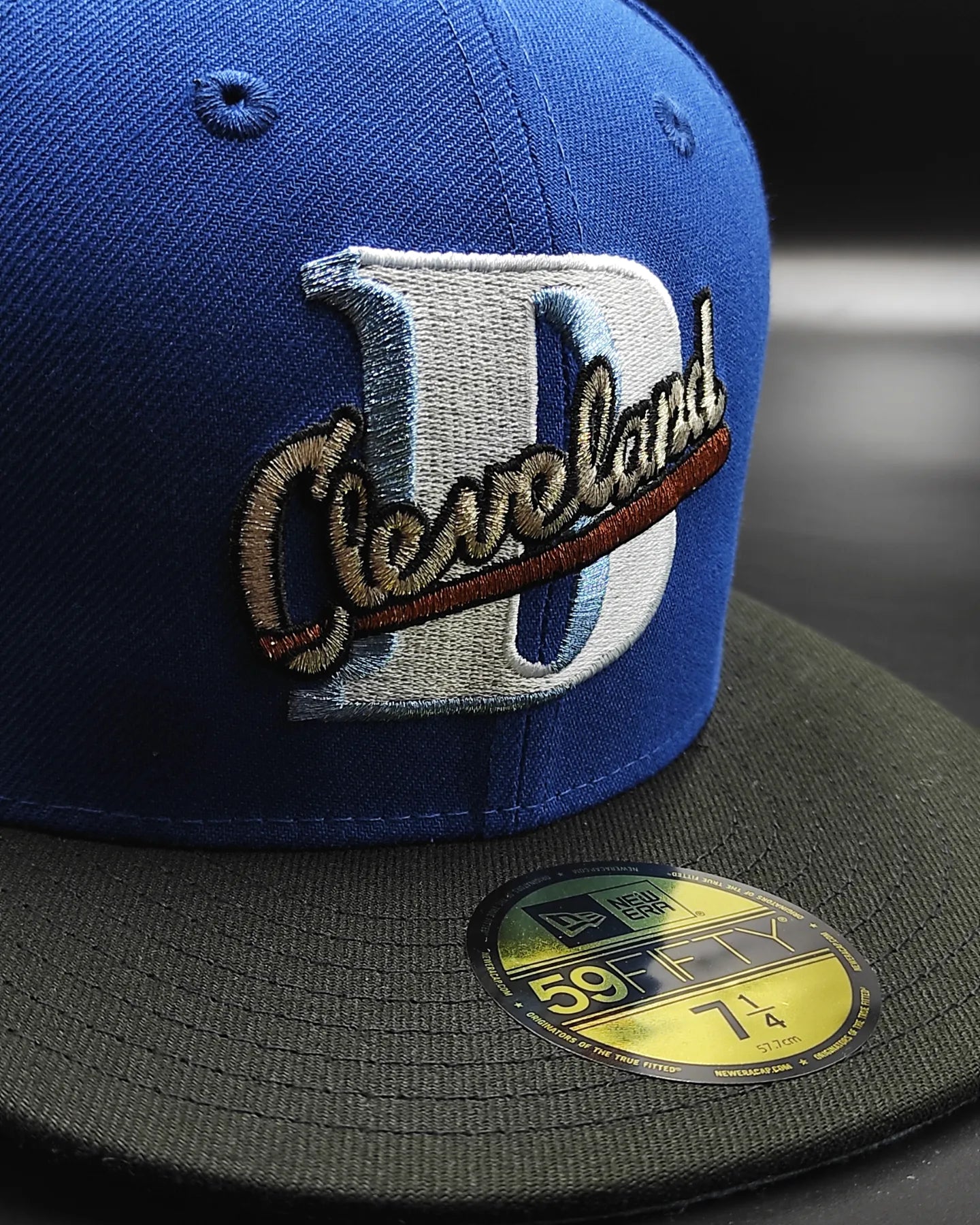 Gorra con parche de la Liga Negra Cleveland Buckeyes de New Era